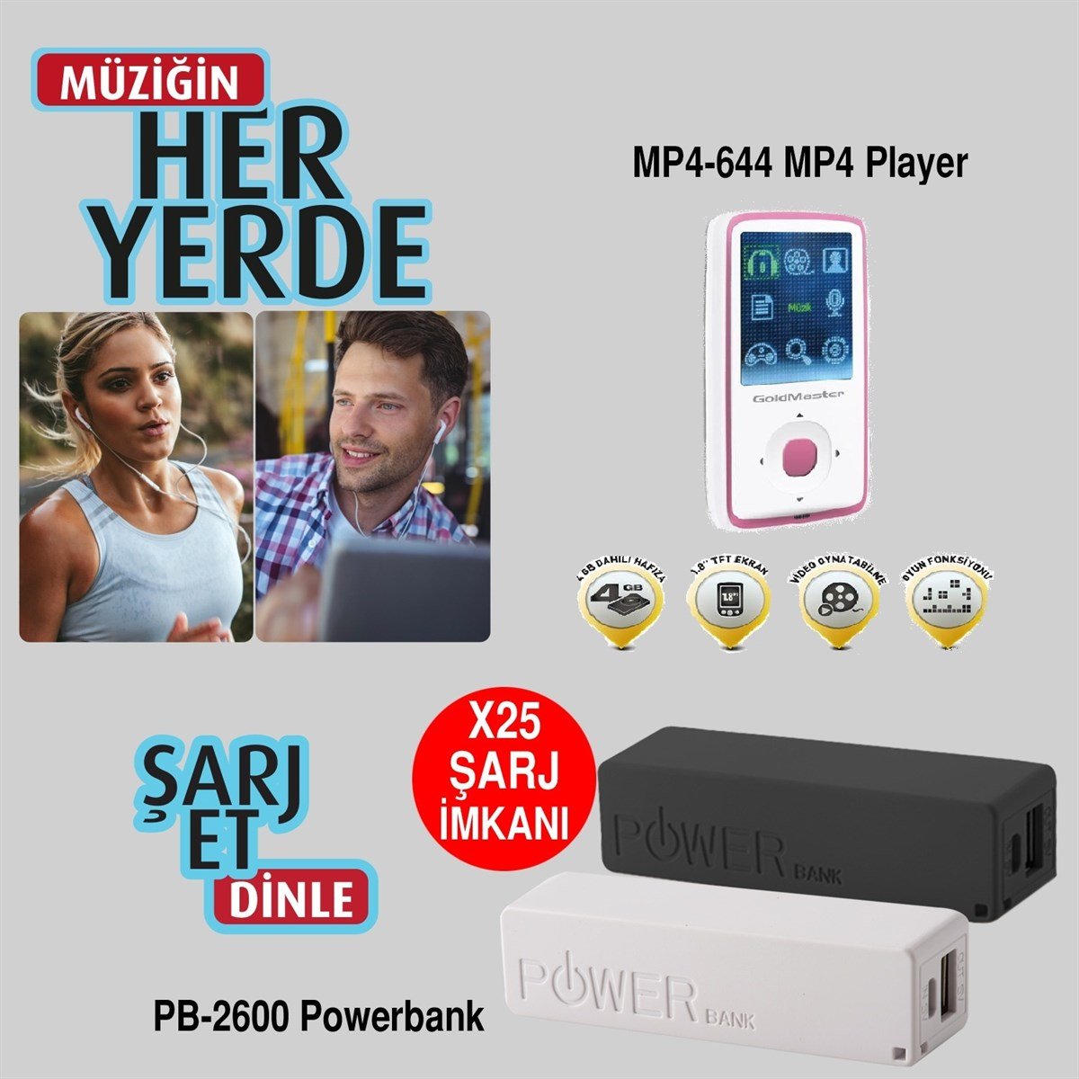 Goldmaster MP4-494 4GB 1.8