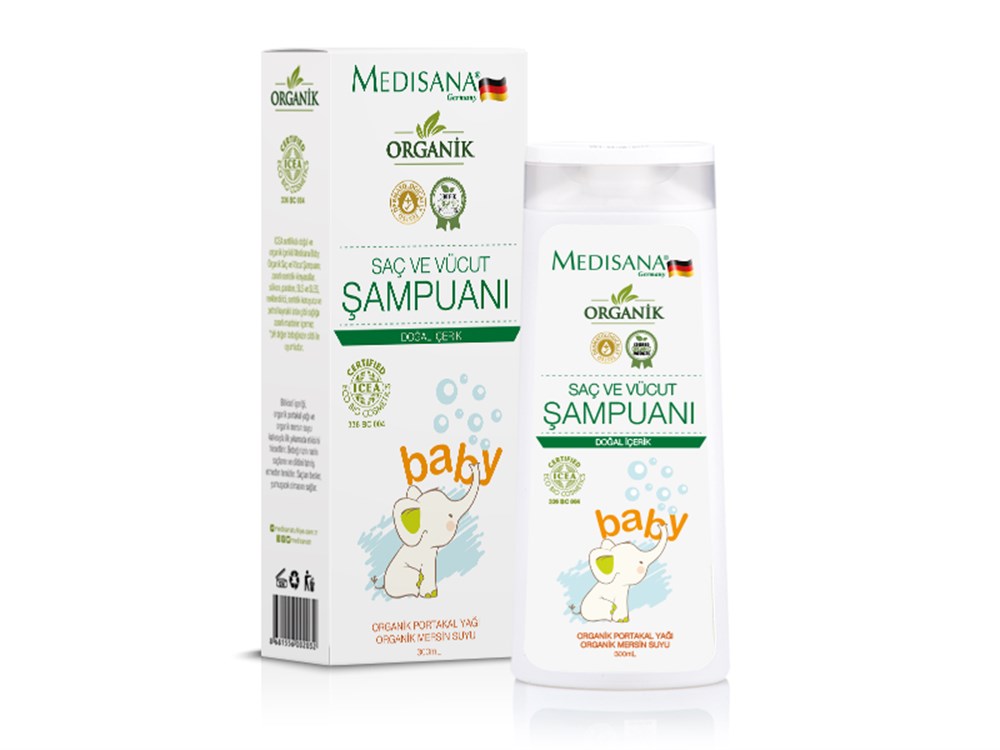 Medisana MS-620 Medisana Baby Organik Saç ve Vücut Sampuanı 300 ML