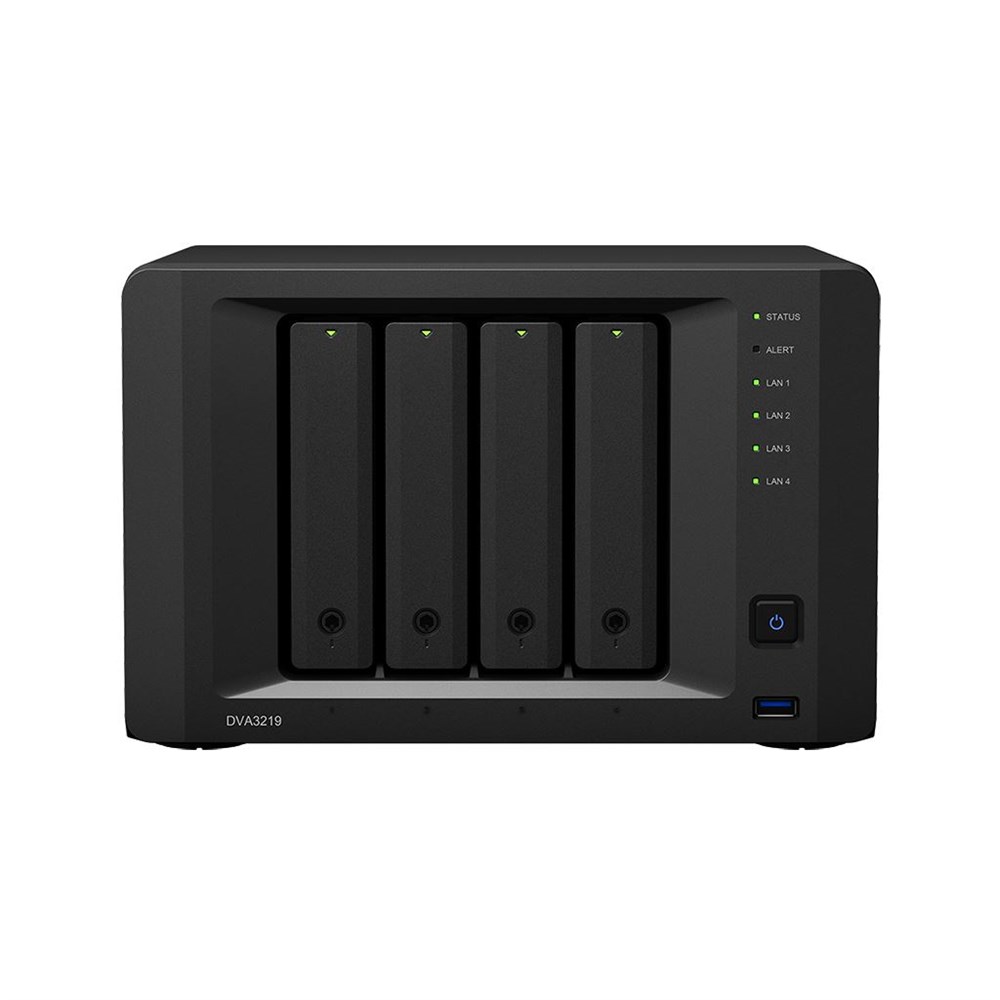 SYNOLOGY NVR 4 HDD SUNUCU 1080P HDMI DVA3219