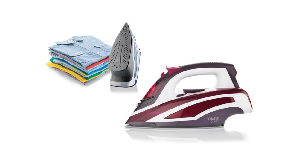 W.B.Schafer Glatt Buharlı Ütü - Bordo - 68585