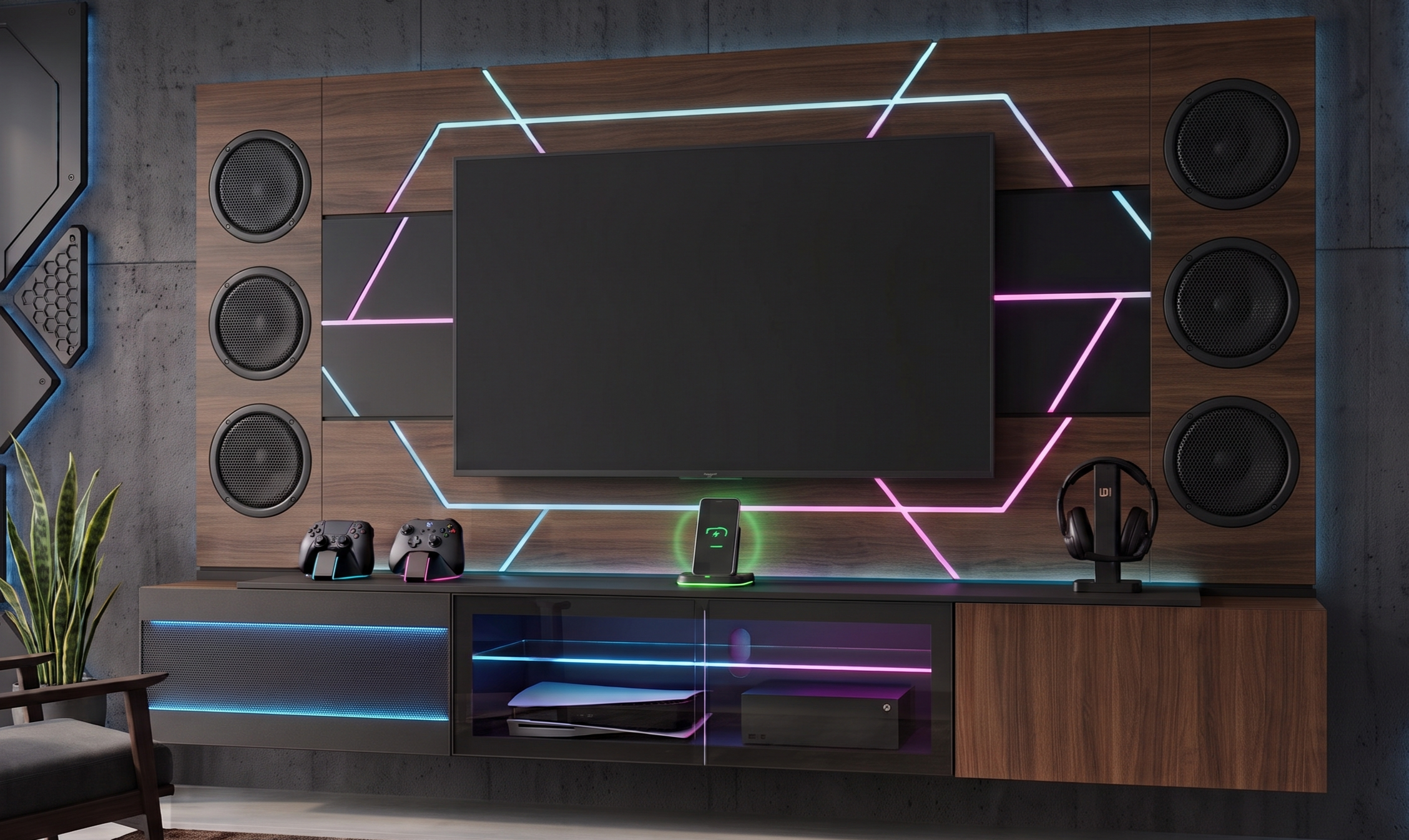 Velluto Gamer TV Ünitesi