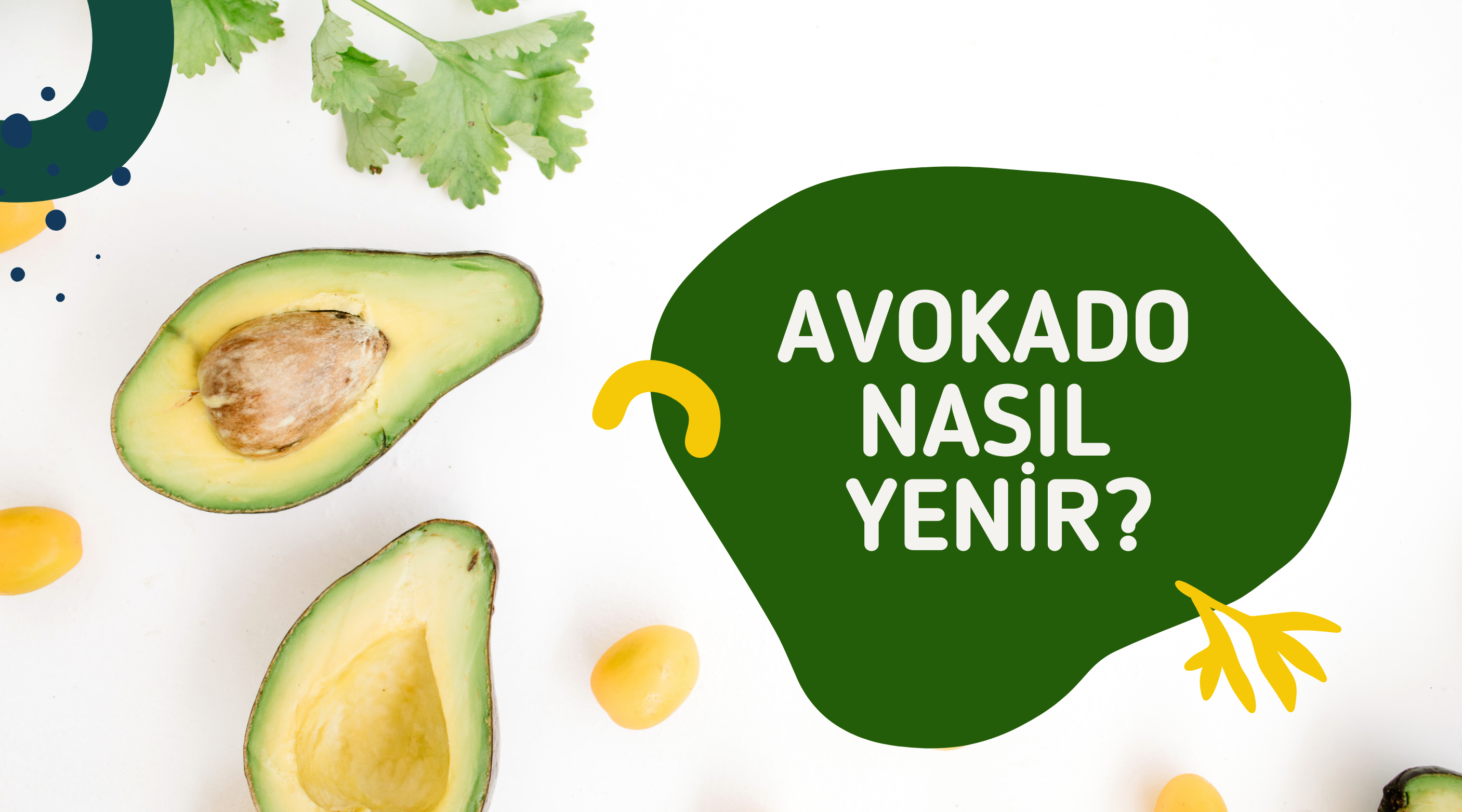 avokado nasıl yenir