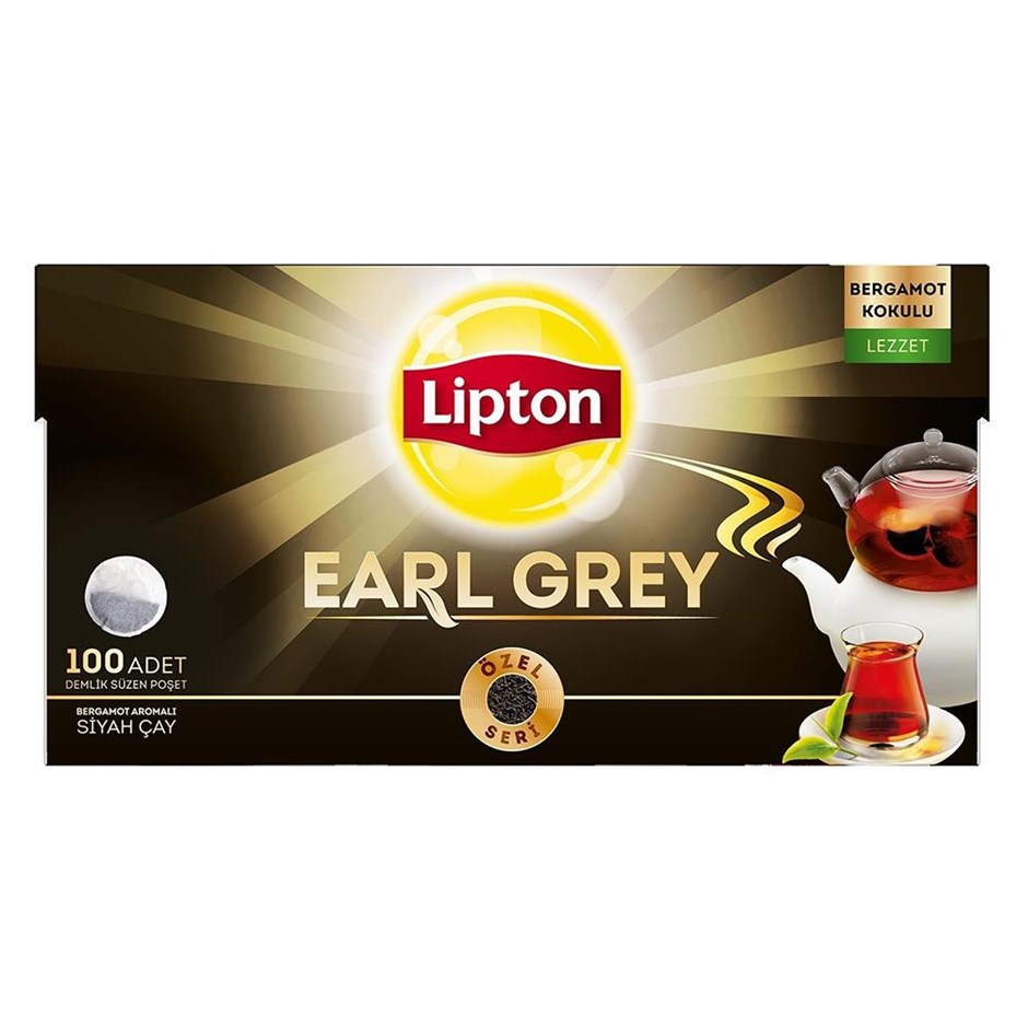 Lipton Earl Grey Bergamotlu Demlik Poşet Çay 320 Gr 
