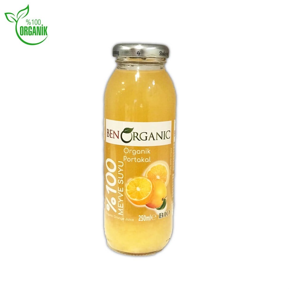 Organik Portakal Suyu 250 ml