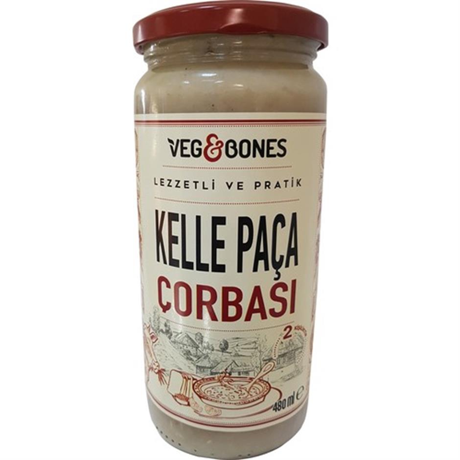 Veg& Bones Kelle Paça Çorbası (480 ml)