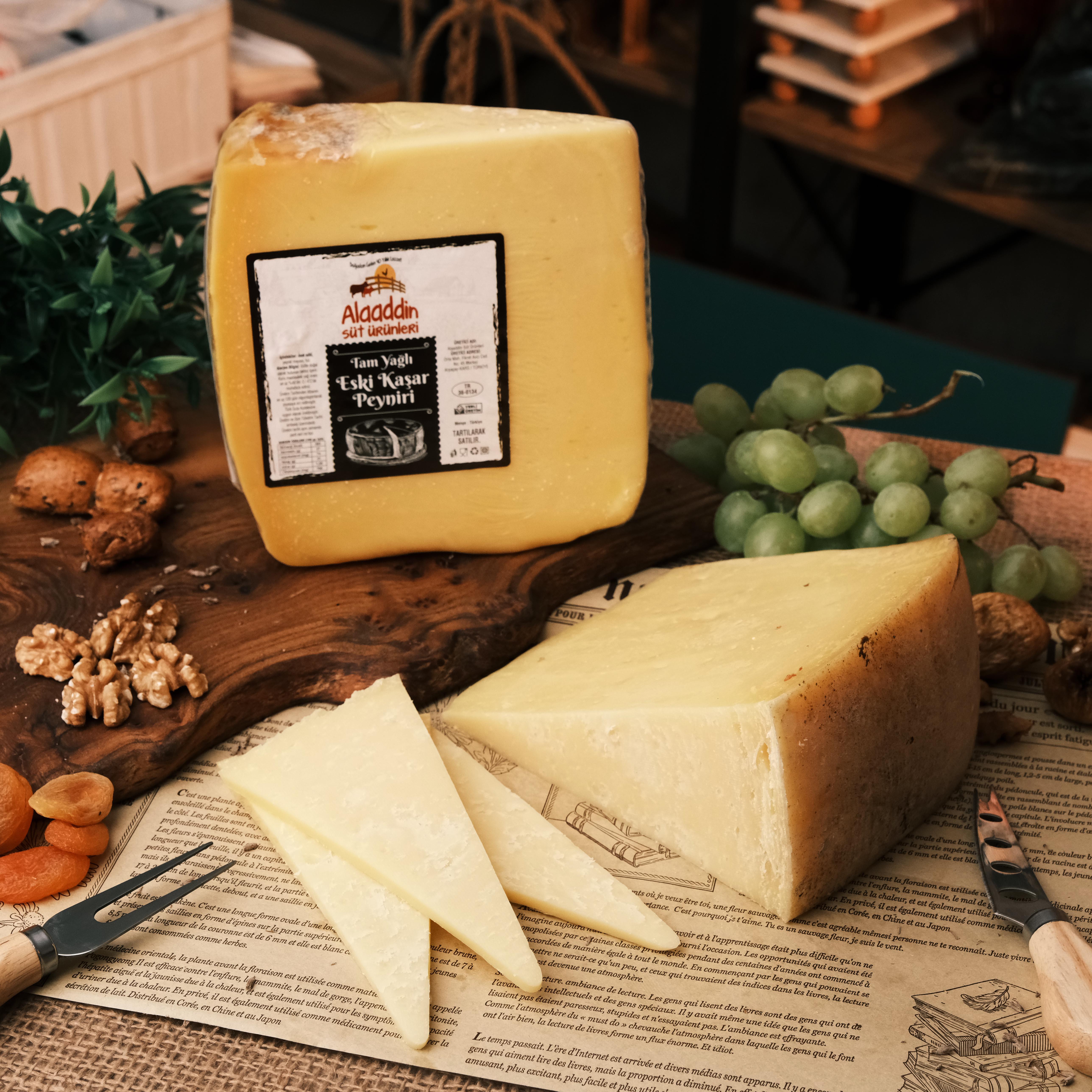 12 Ay Dinlendirilmiş Eski Kaşar 1 kg 