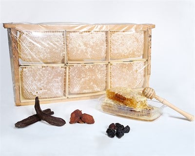Doğal Petek Altılı çerçeve Bal  2,70/3 KG arası