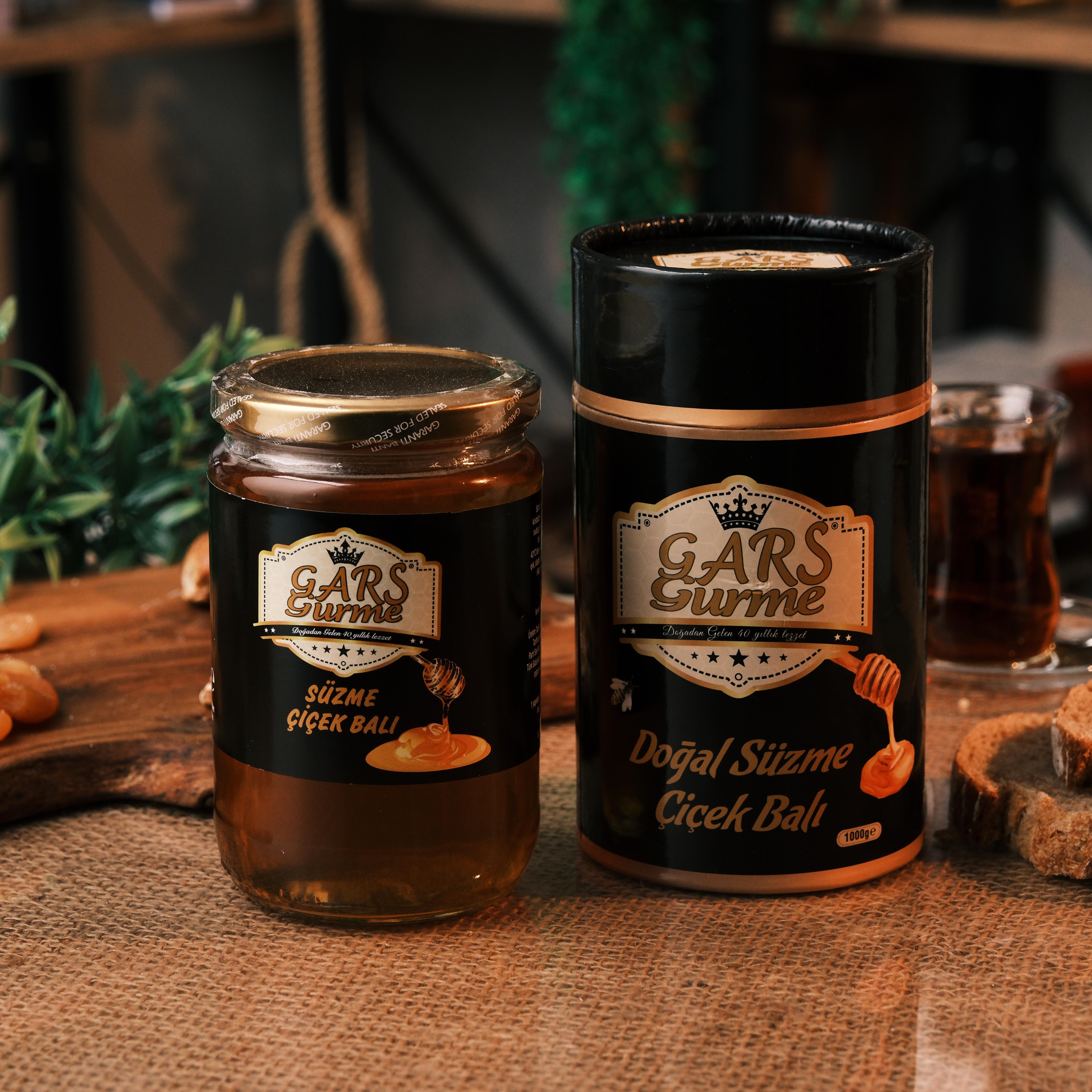 Kars Saf Çiçek Balı Süzme  850 gr