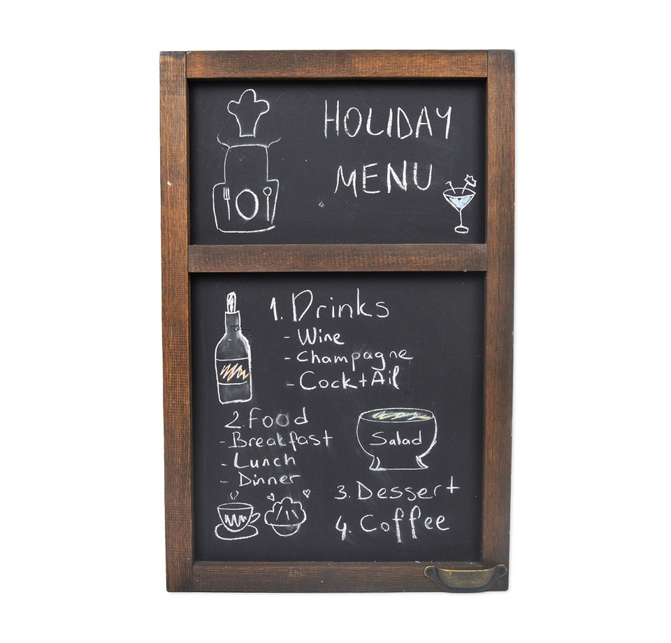 Ahşap Dekoratif Yazı Tahtası