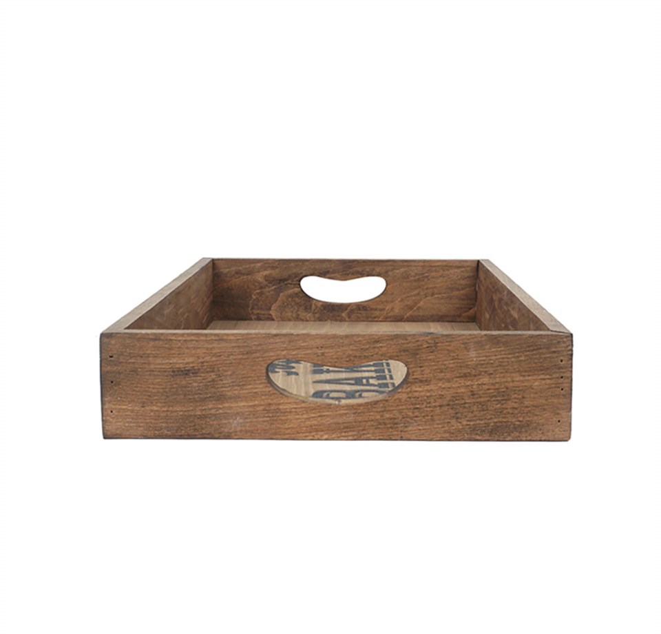 Bakery Dekoratif Ahşap Tepsi 