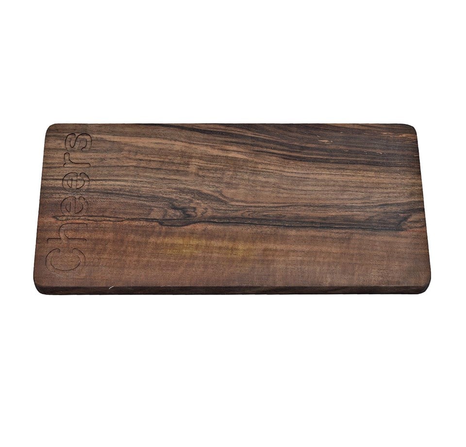 Cheers Ahşap Peynir Sunum Tabağı