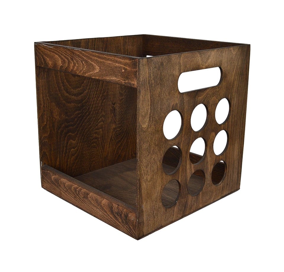 Naturel Ahşap Plak Kutusu