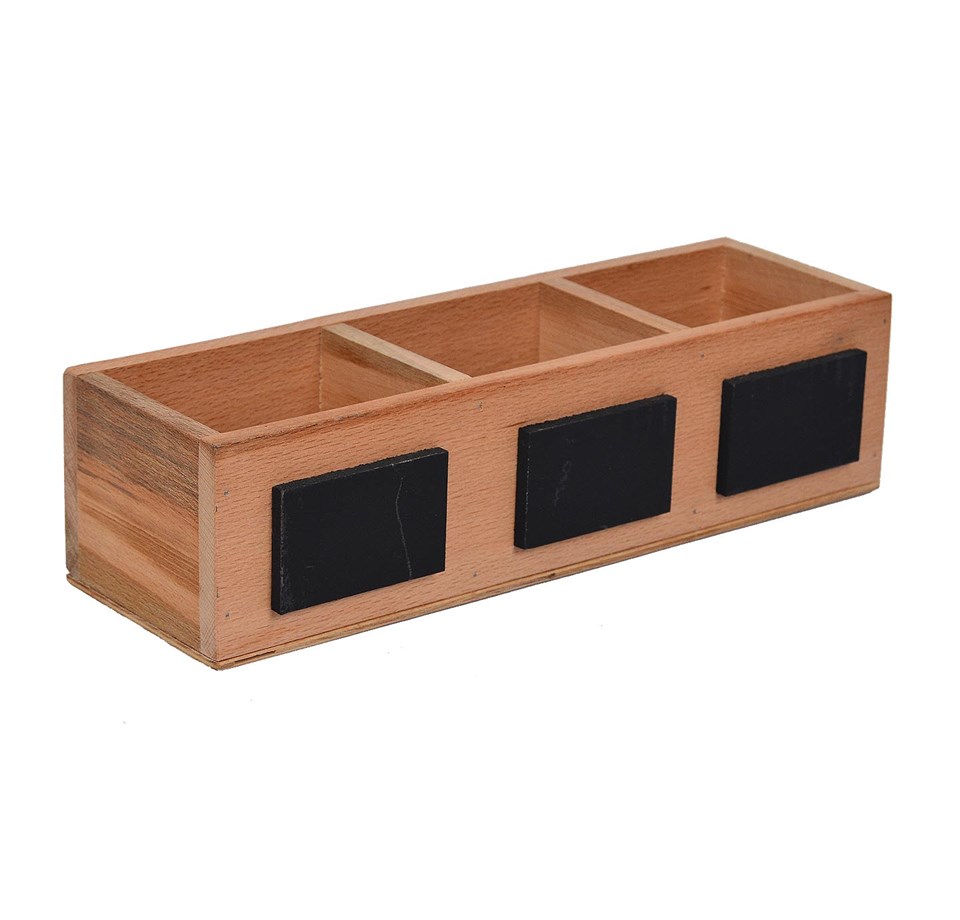 Çok Amaçlı Ahşap Yazı Tahtalı Kasa