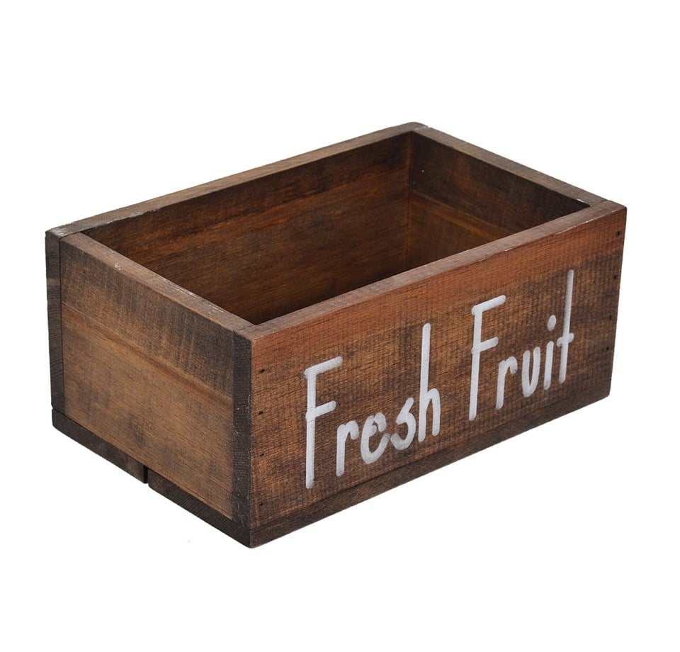 Fresh Fruit Ahşap Meyve Sepeti