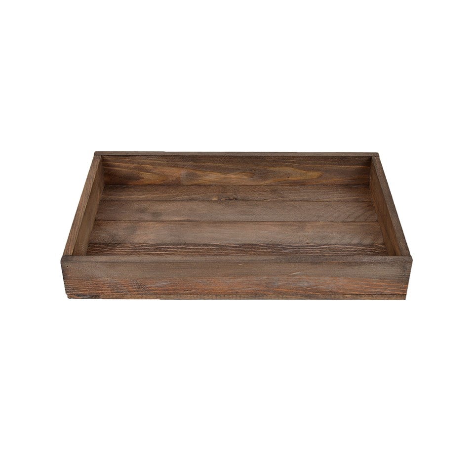 Taras Dekoratif Ahşap Tepsi