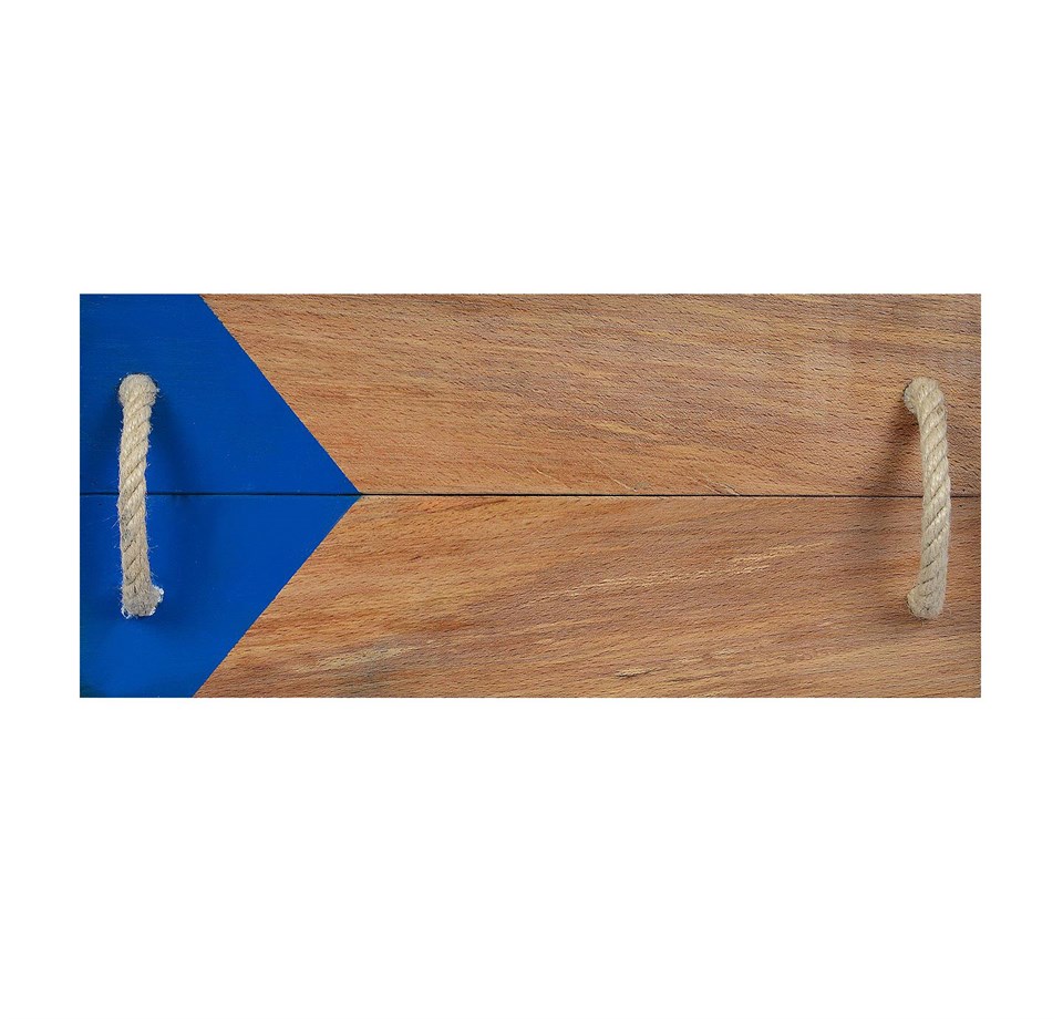 Triangle Dekoratif Ahşap Tepsi