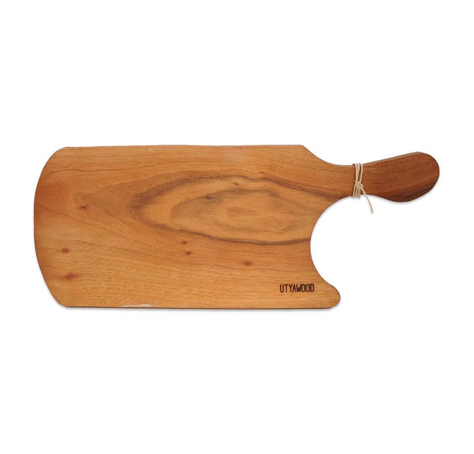 Doğal Saplı Ceviz Servis Sunum Tabağı