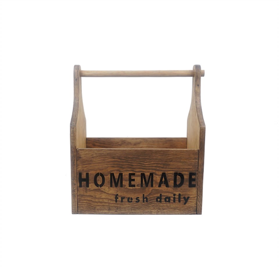 Homemade Dekoratif Ahşap Düzenleyici Kutu