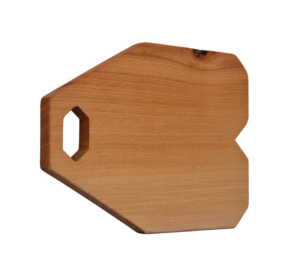 Geometrik Ahşap Doğrama Tahtası