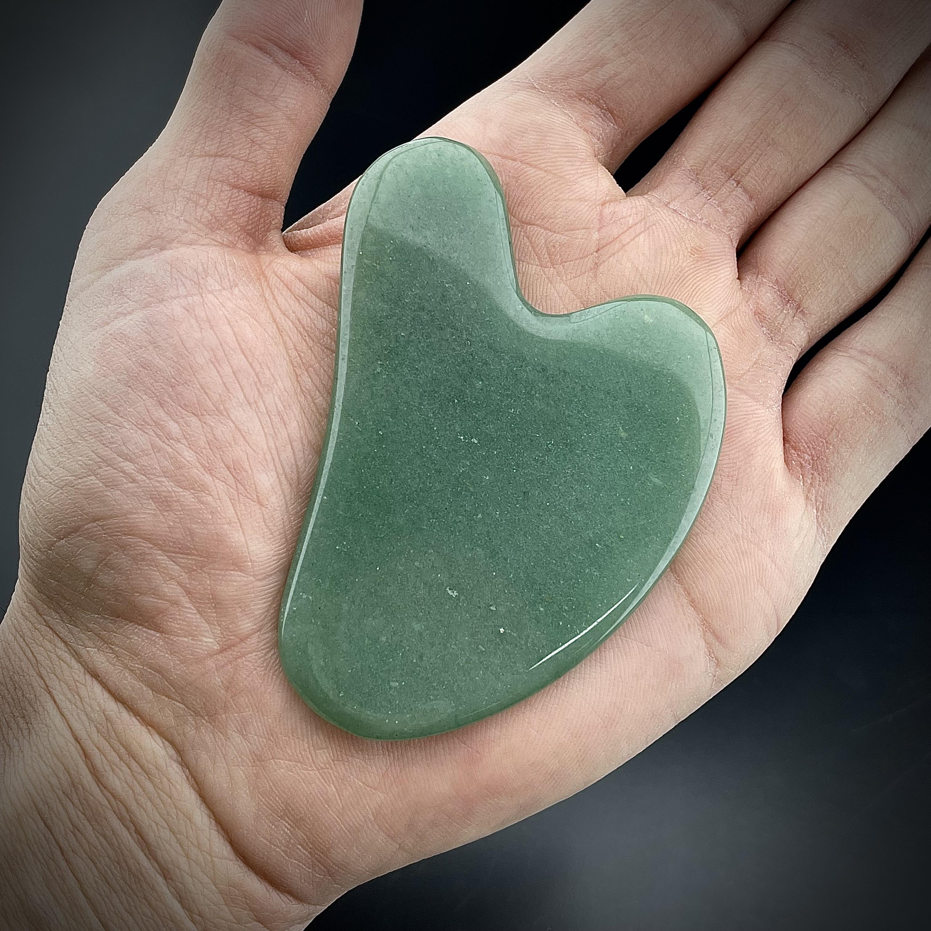 Doğal Taş Aventurin Gua Sha
