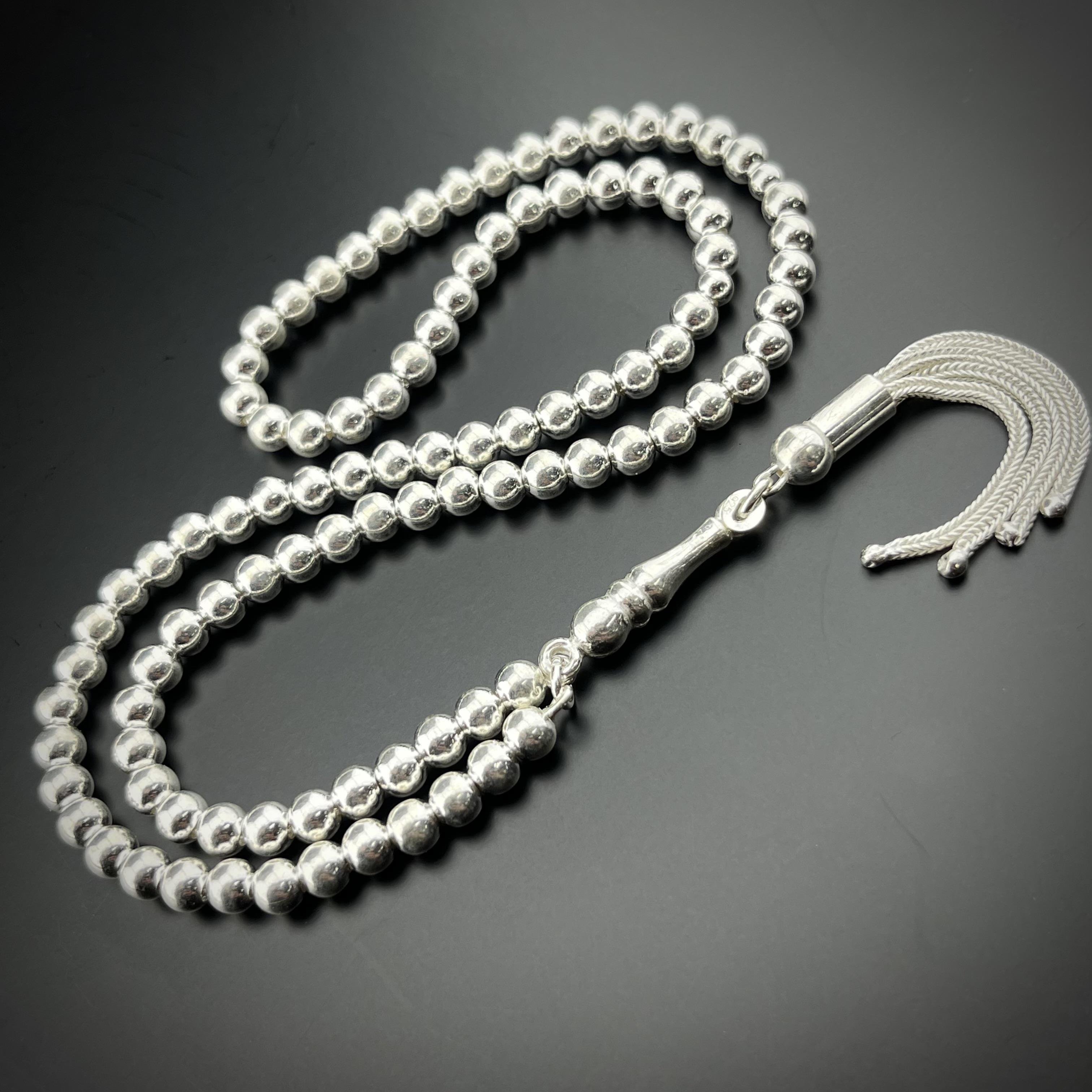 99'luk Gümüş Tesbih