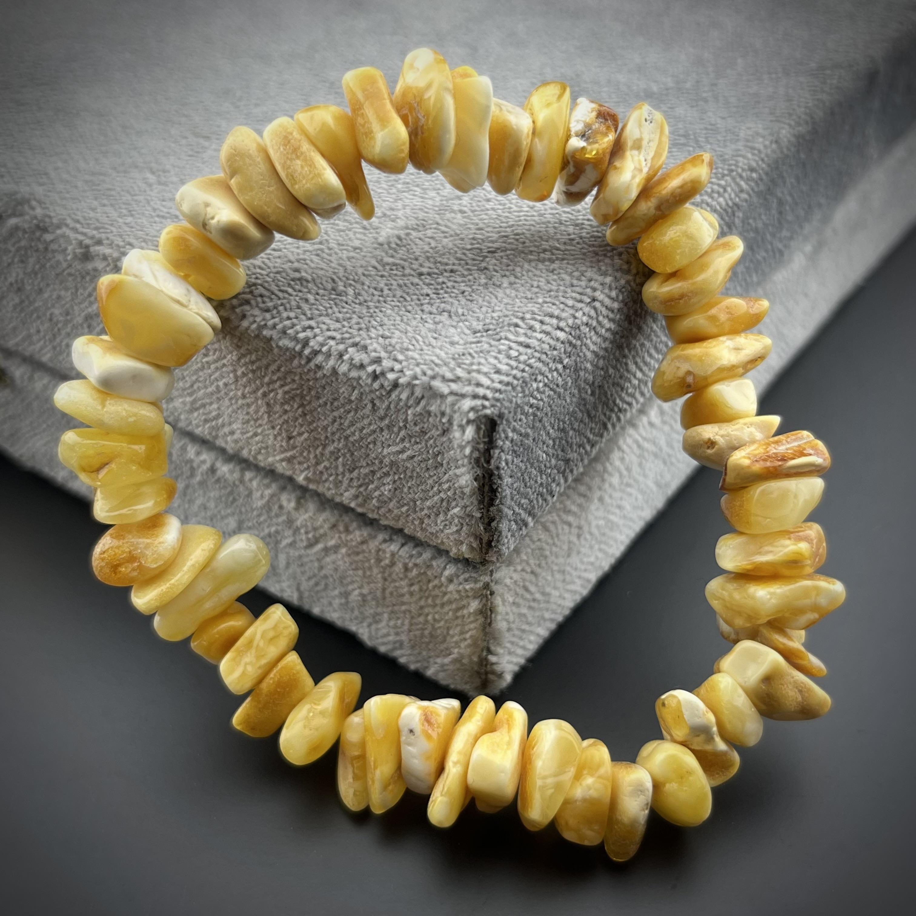 Damla Kehribar Bileklik