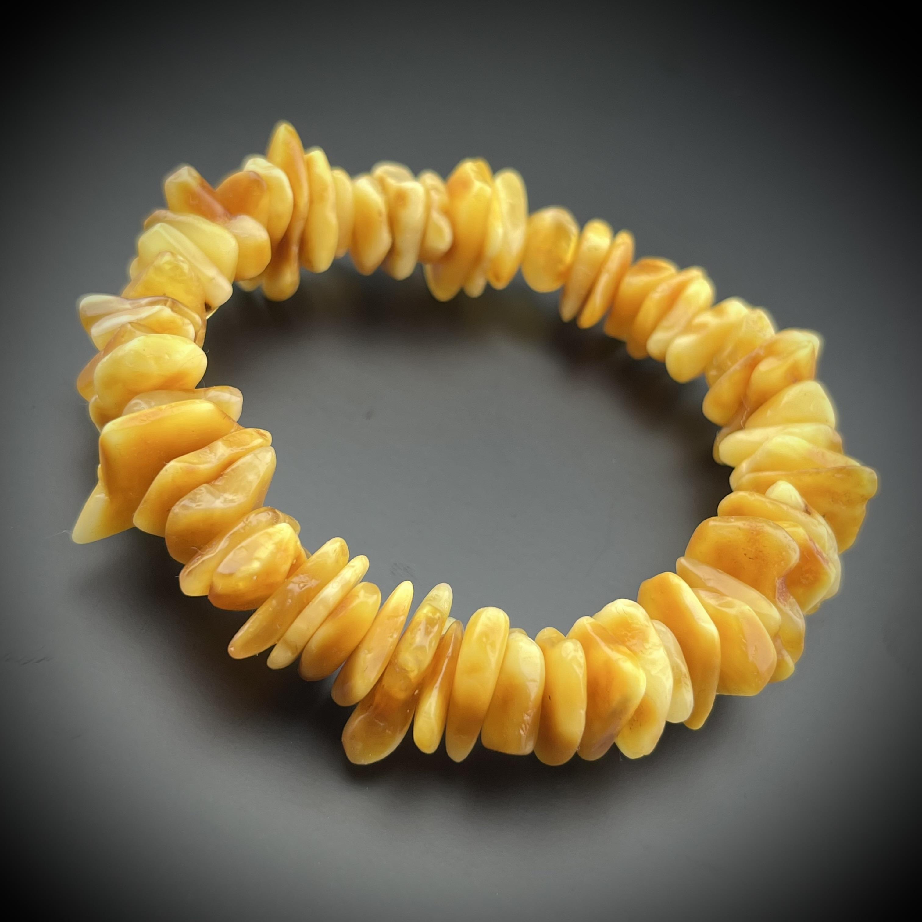 Damla Kehribar Bileklik