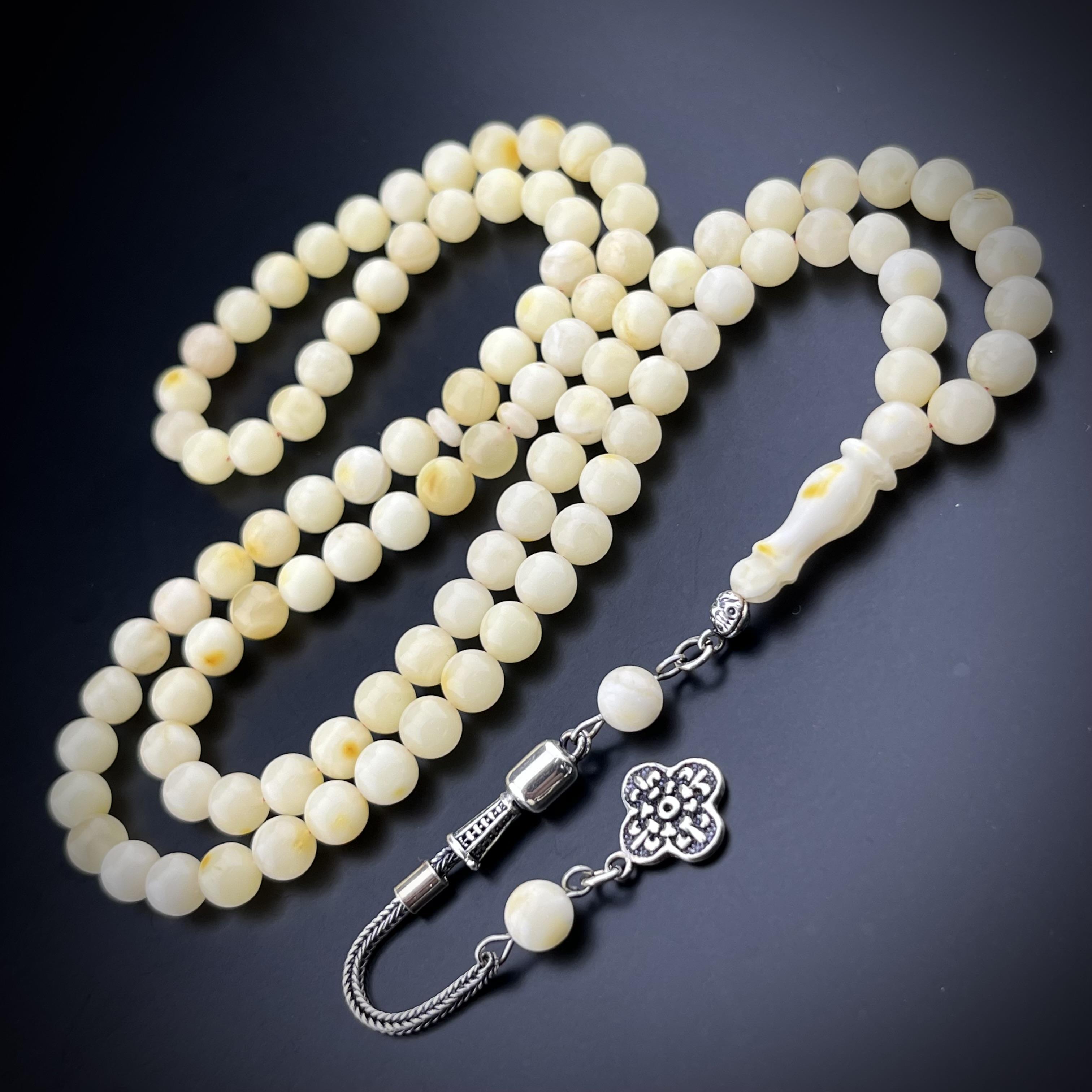 Damla Kehribar Tesbih