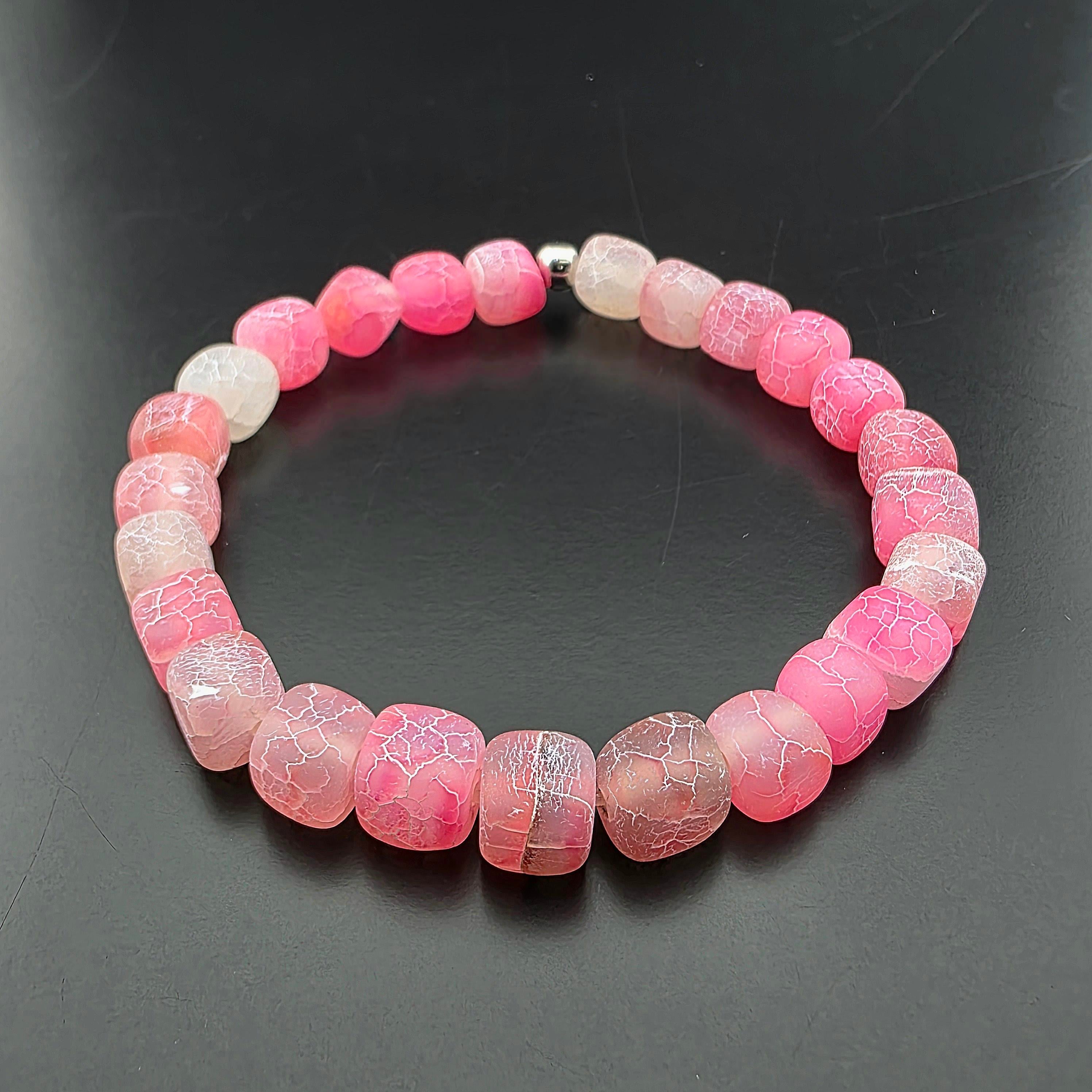 Küp Kesim Akik Bileklik