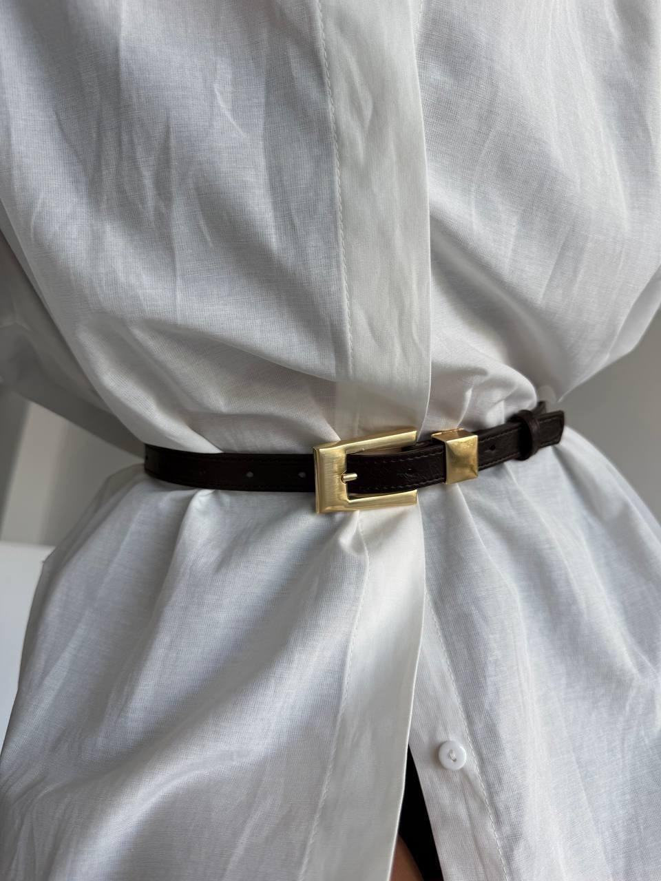 Toka Detaylı Kadın Kemer - Siyah