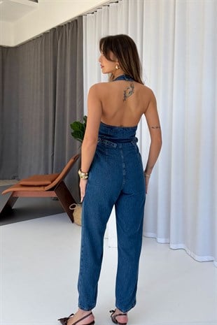 Halter Yaka Kot Tulum