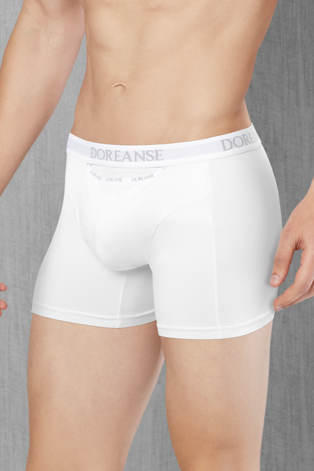 DOREANSE Erkek Cepli %96 Pamuk Boxer 1790