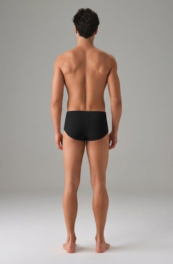 DOREANSE Erkek Marka Baskılı Basic Külot Slip 1023