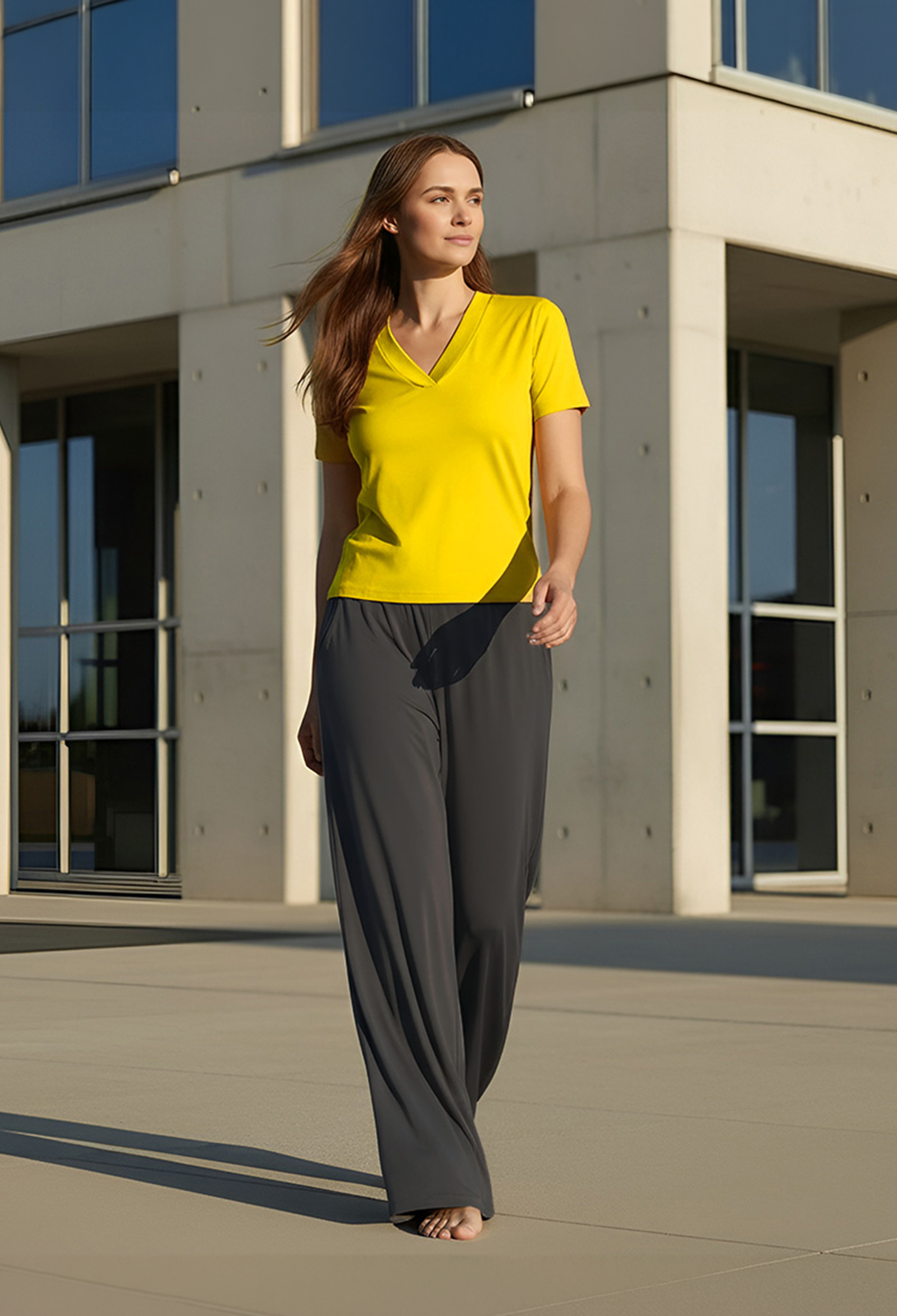 DOREANSE Kadın T-Shirt Pantolon Takım 4480