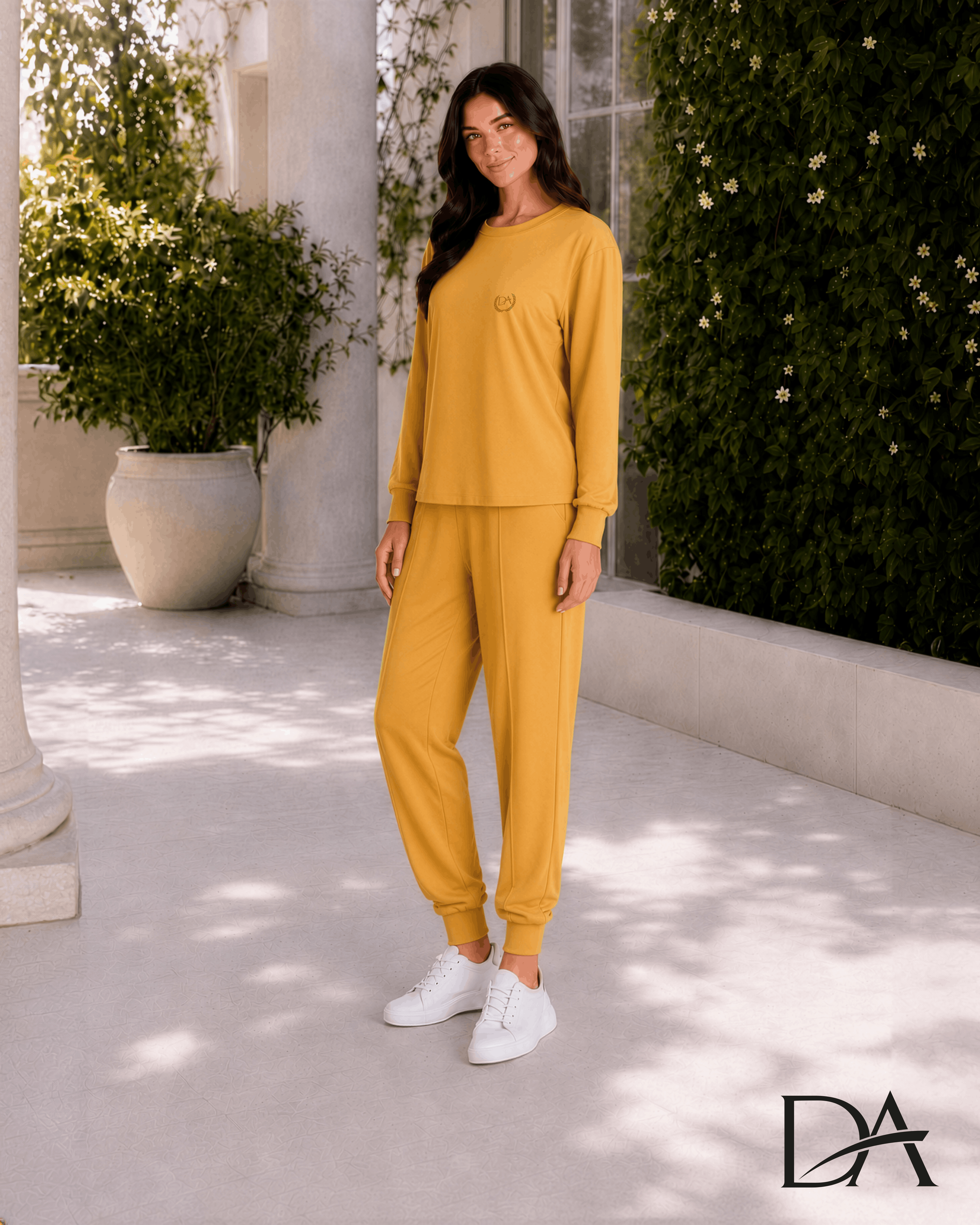 DOREANSE Kadın T-Shirt Pantolon Takımı  4489