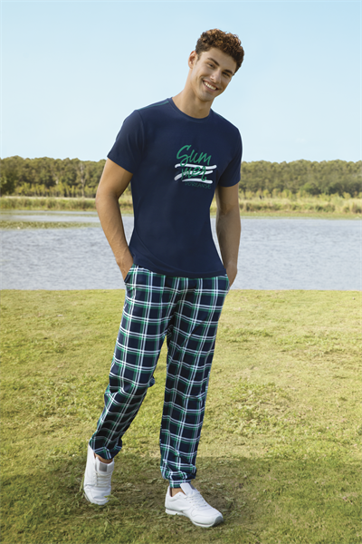 DOREANSE Erkek T-Shirt Pijama Takımı 4843