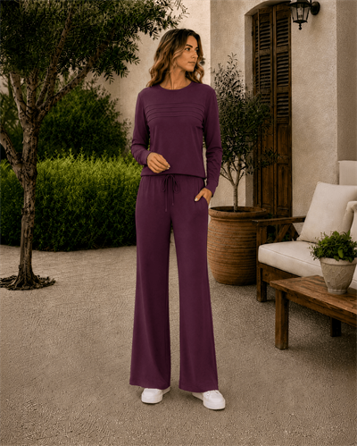 DOREANSE Kadın T-Shirt Pantolon Takımı  4487