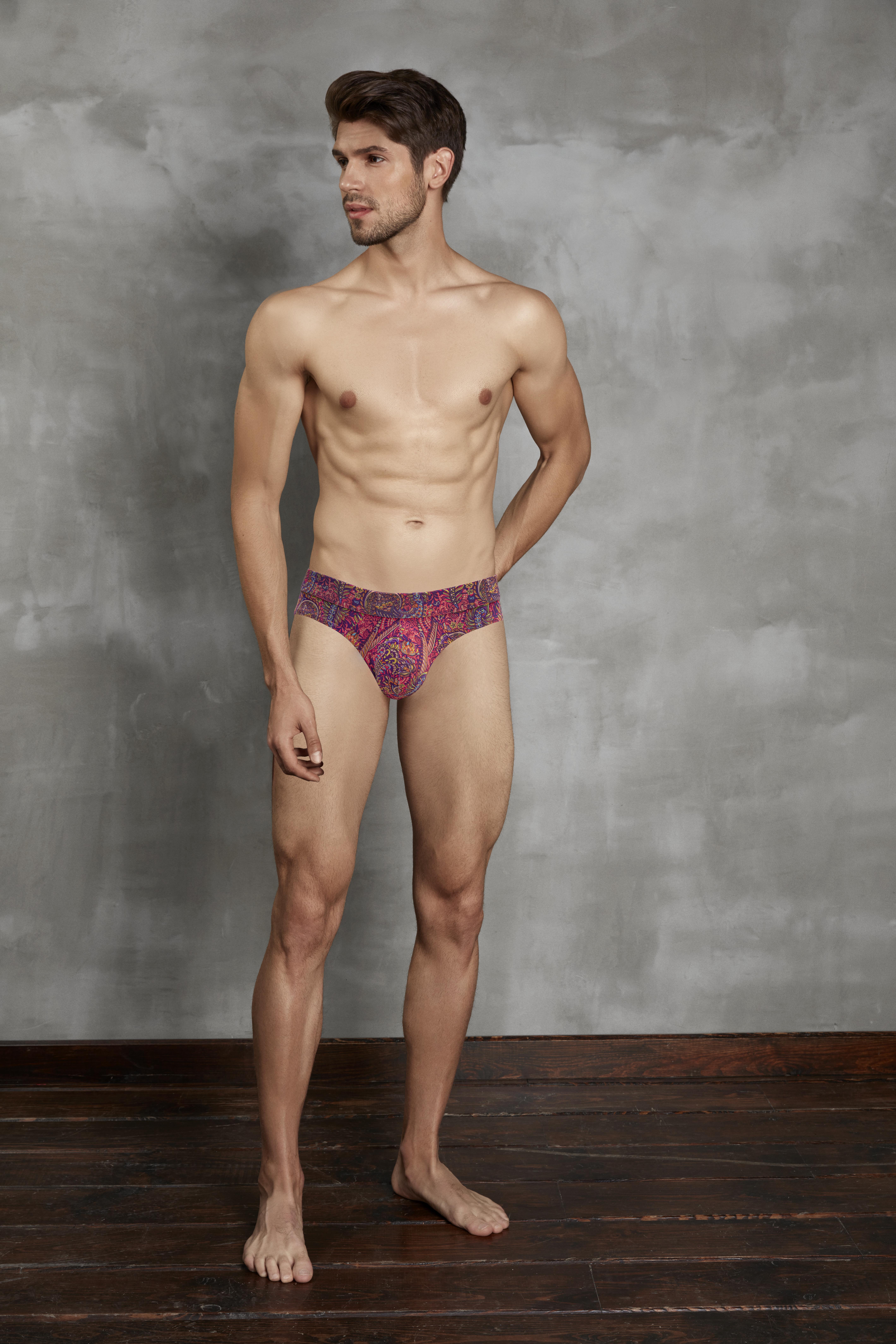 DOREANSE Erkek Fantezi Shahmeran (Şahmeran) Desenli Jockstrap String 1016
