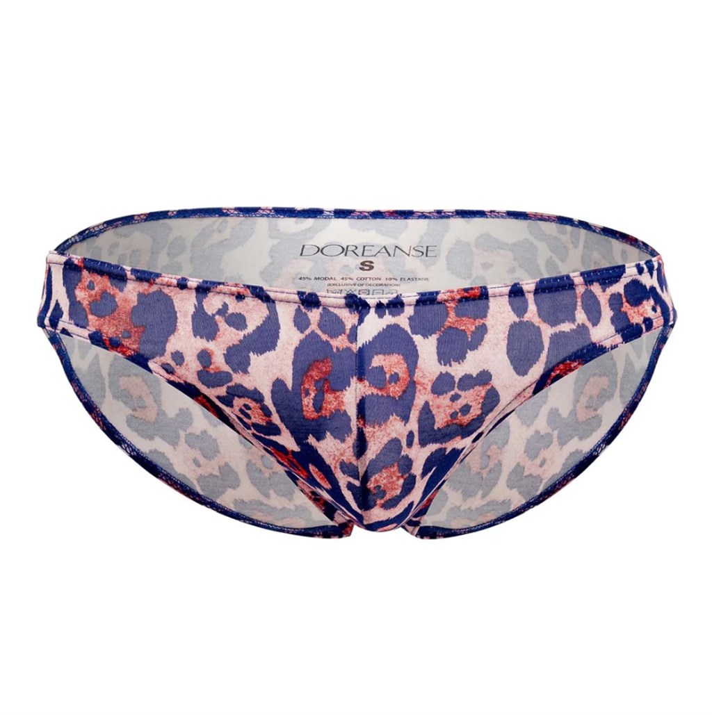 Doreanse Erkek Leopink Desenli Slip Külot 1266