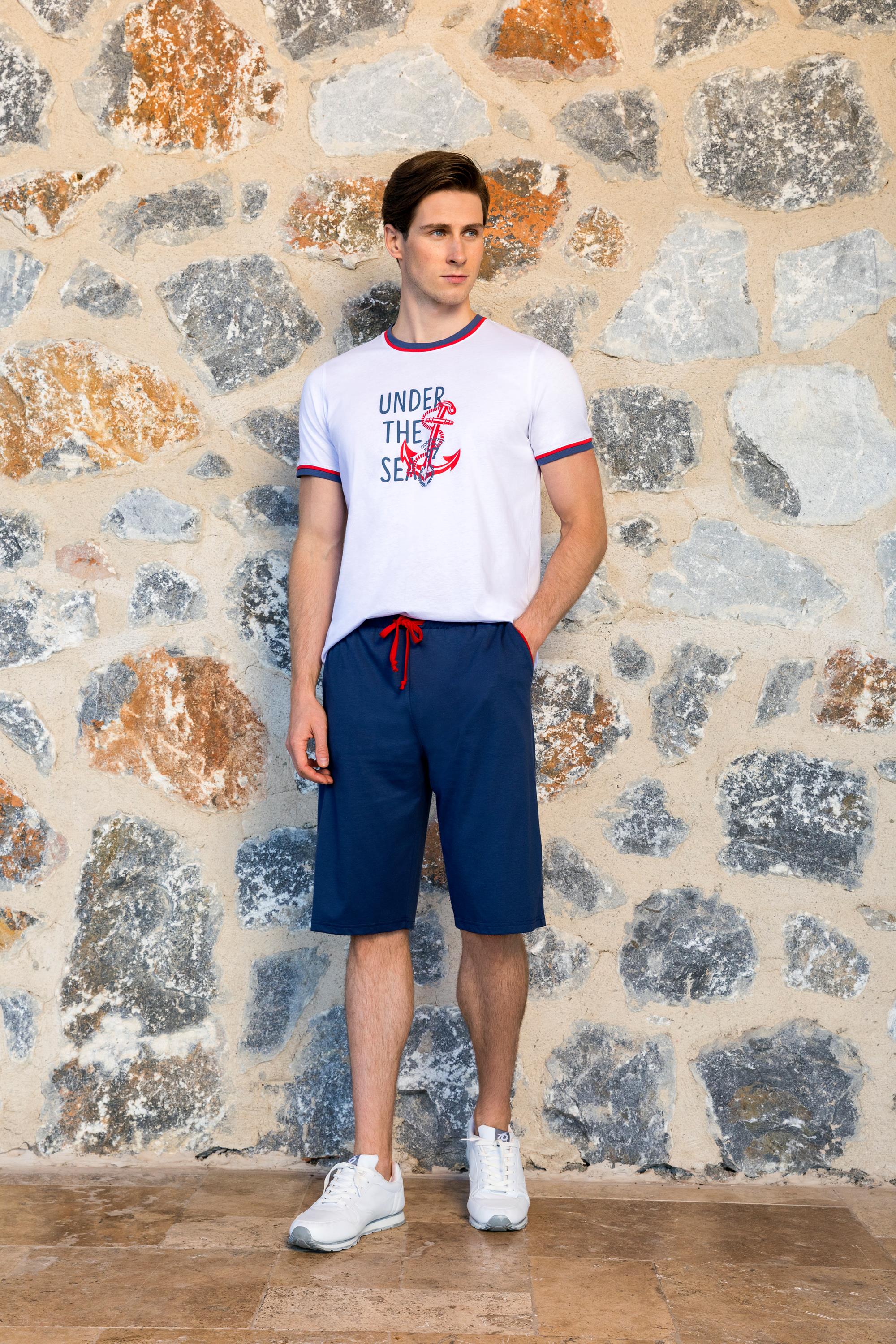 DOREANSE Erkek T-Shirt Pijama Takımı 24Y4504