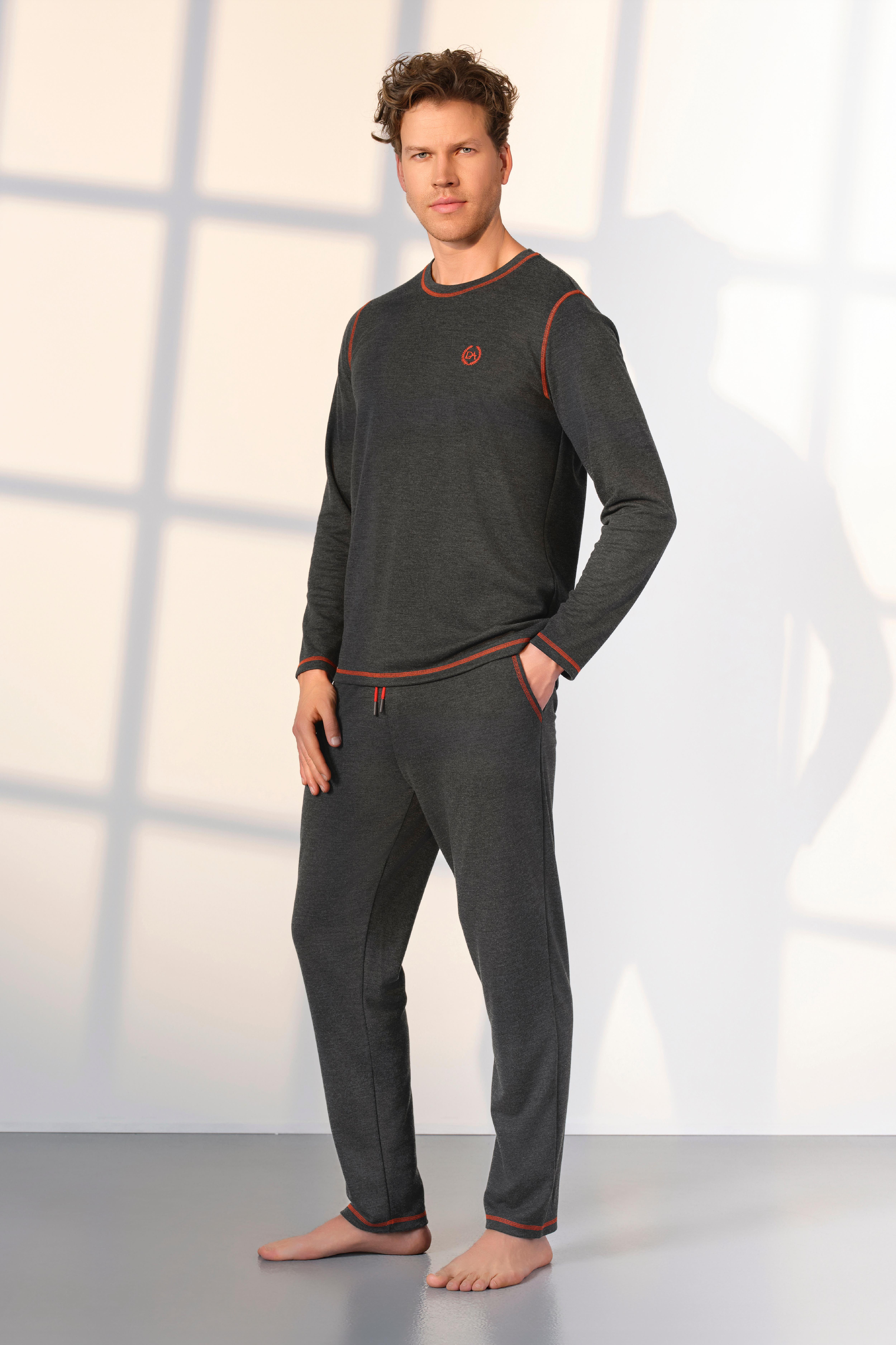 DOREANSE Erkek T-Shirt Pijama Takımı 25K4541