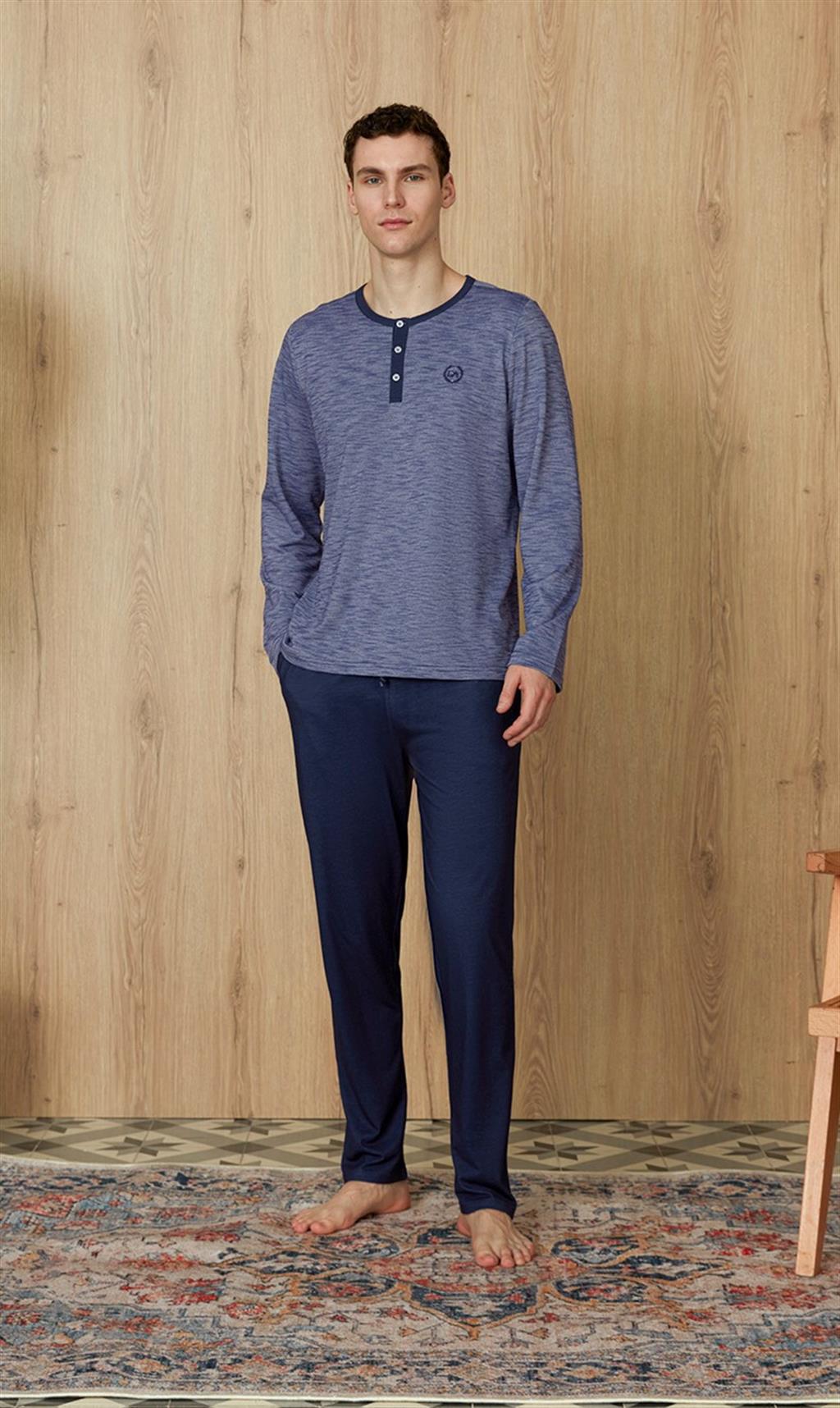 DOREANSE Erkek T-Shirt Pijama Takımı 4624