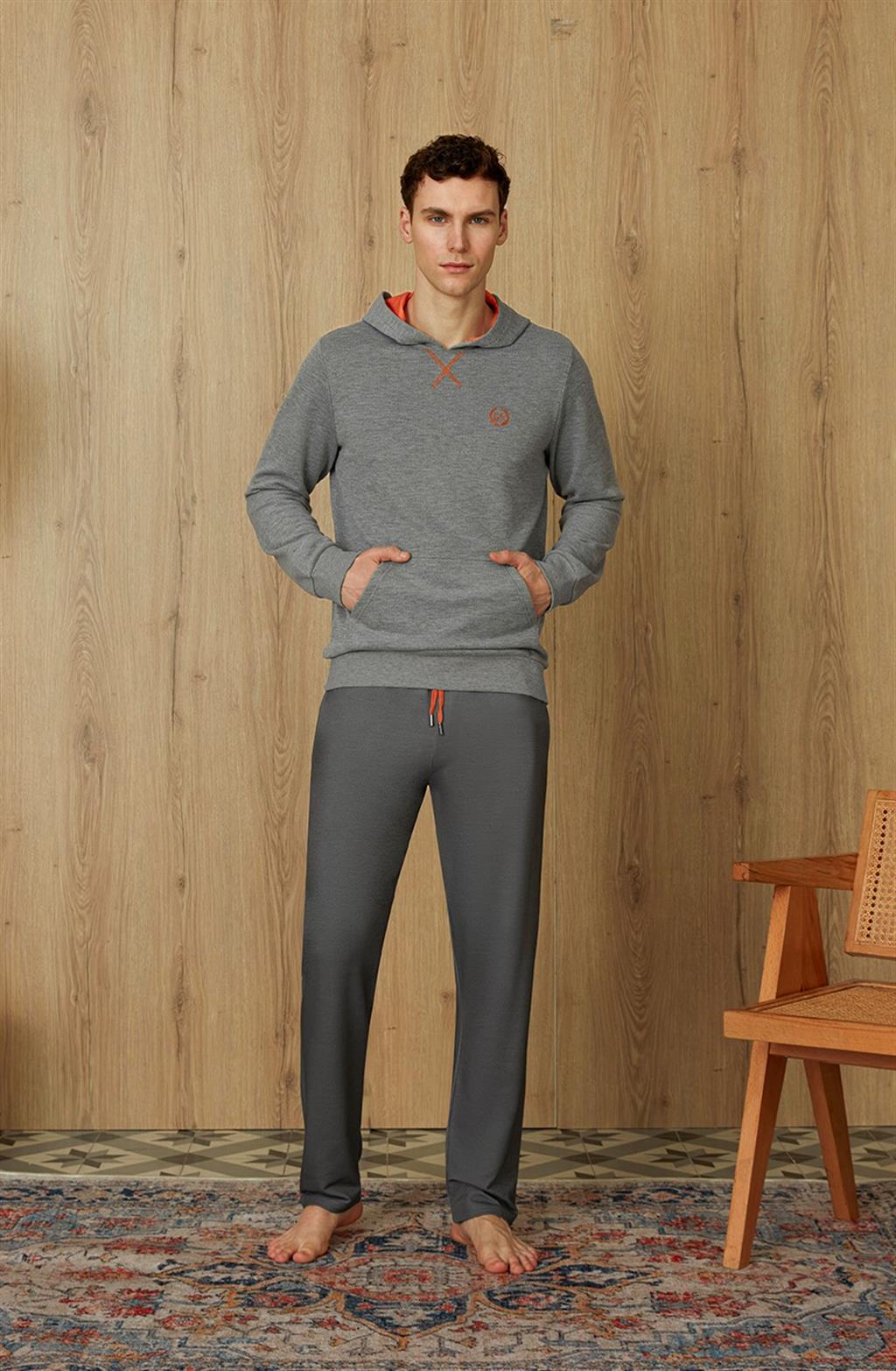 DOREANSE Erkek T-Shirt Pijama Takımı 4714