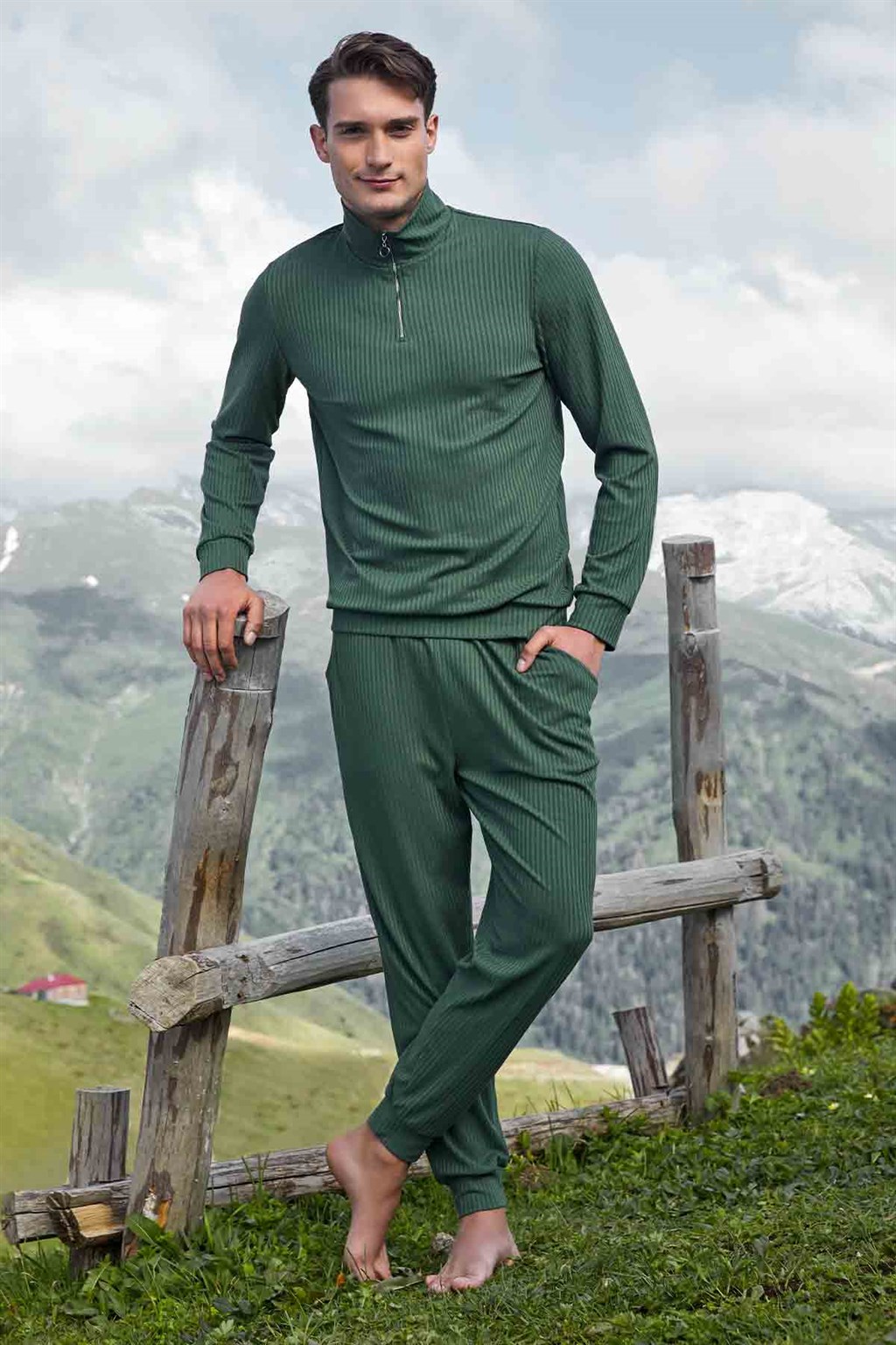 DOREANSE Erkek T-Shirt Pijama Takımı 4912