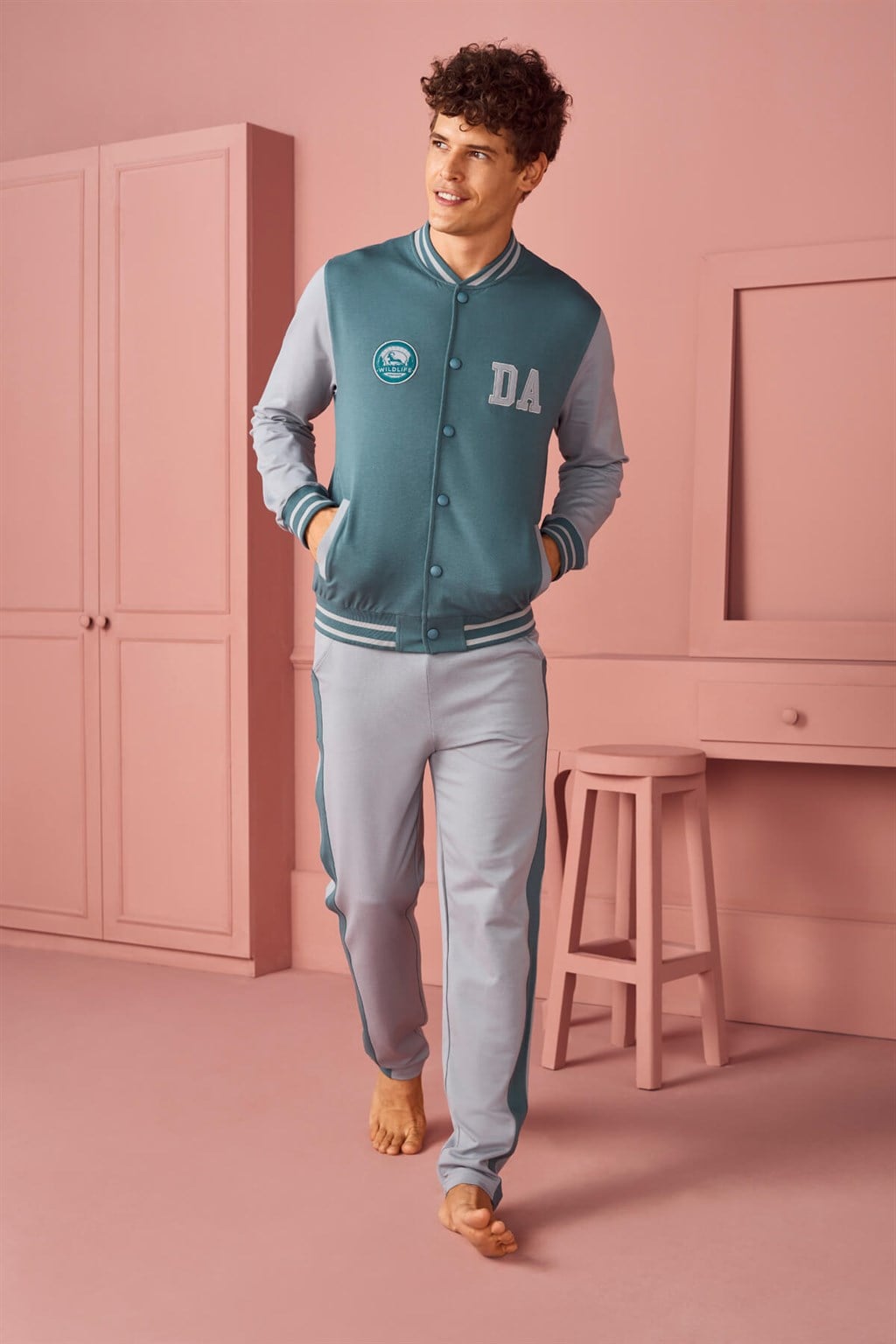 DOREANSE Erkek T-Shirt Pijama Takımı 4640