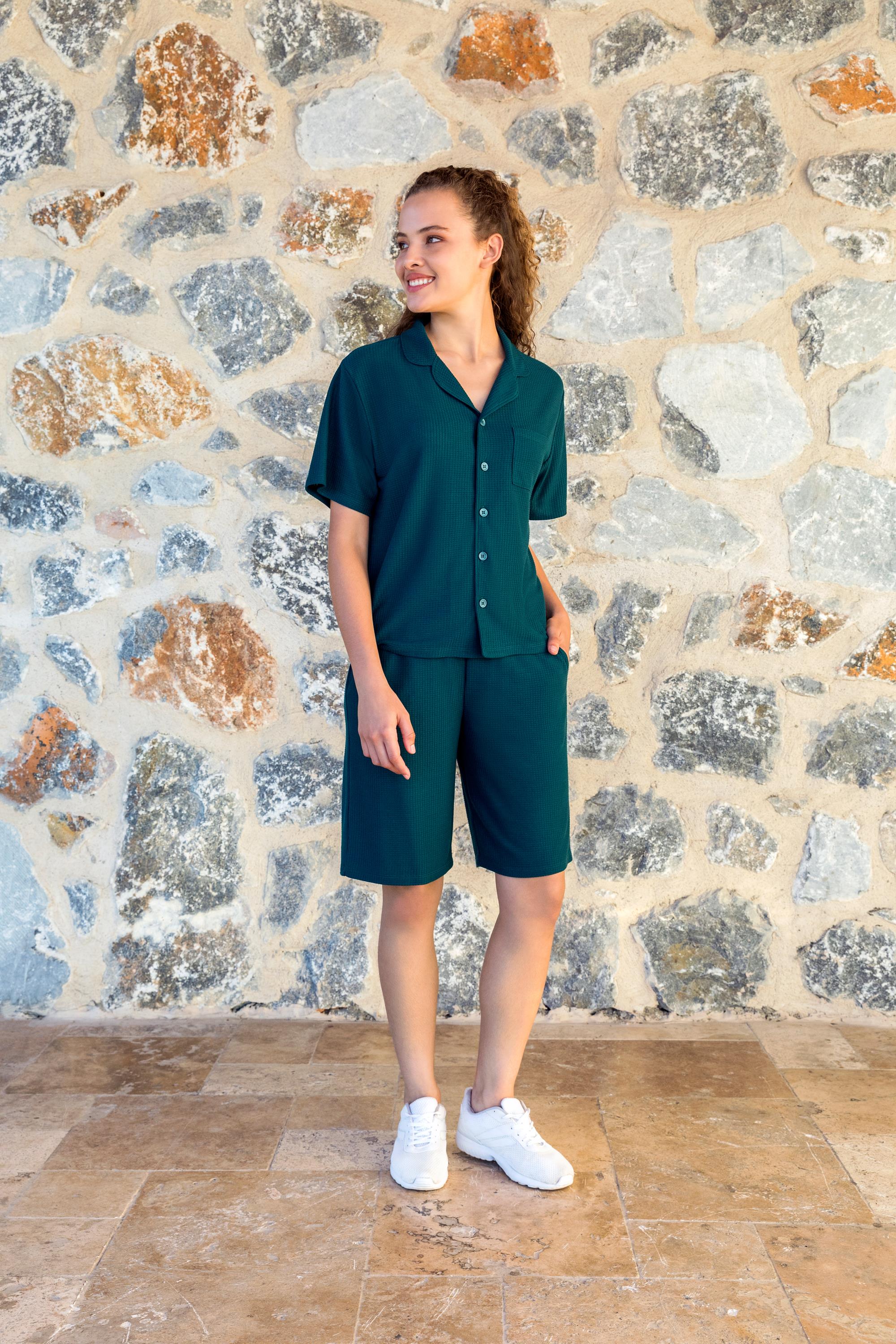 DOREANSE KADIN T-Shirt Pijama Takımı 24Y4001