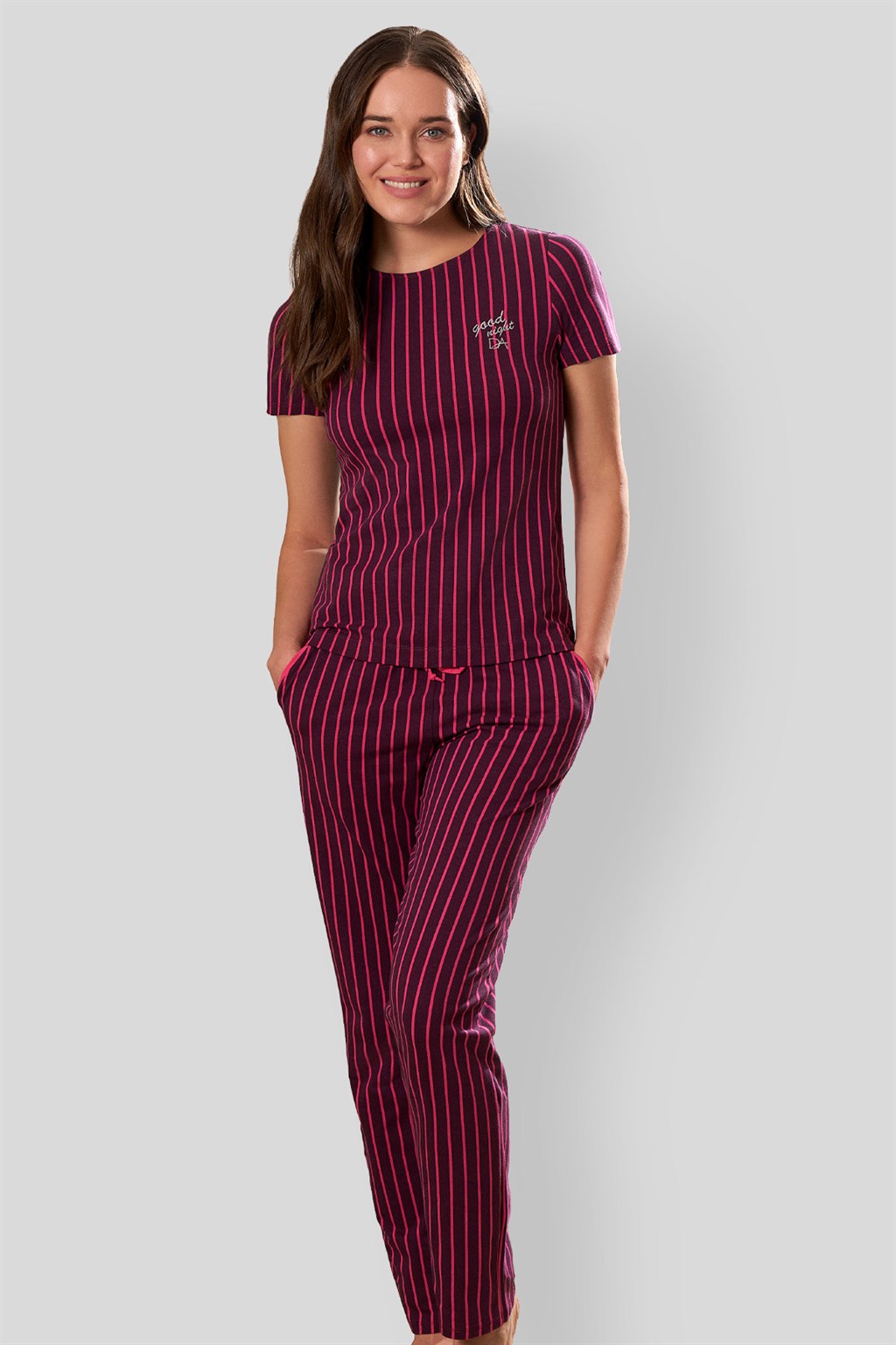 DOREANSE KADIN T-Shirt Pijama Takımı 4008