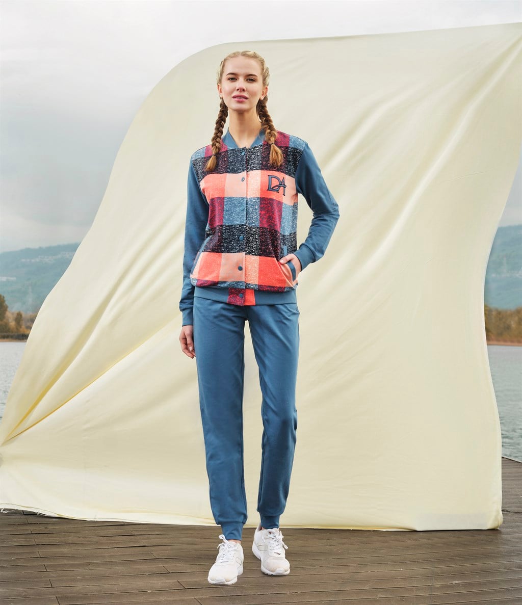 DOREANSE KADIN T-Shirt Pijama Takımı 4123
