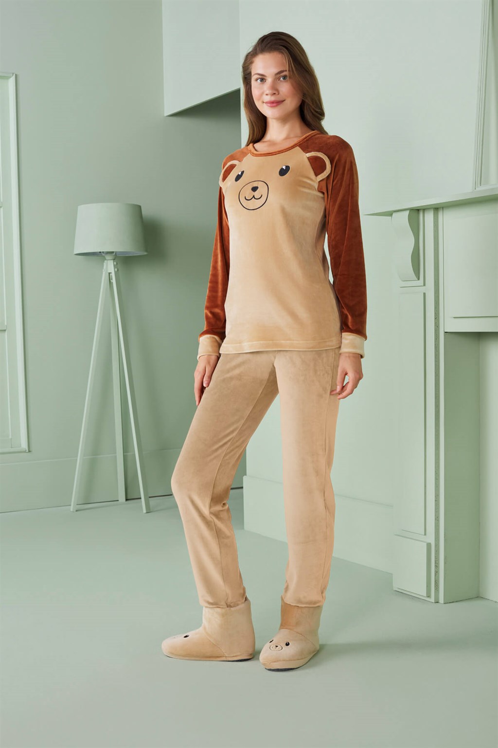 DOREANSE Kadın T-Shirt Pijama Takımı 4340