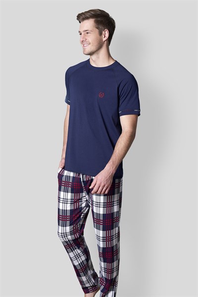 DOREANSE Erkek T-Shirt Pijama Takımı 4524